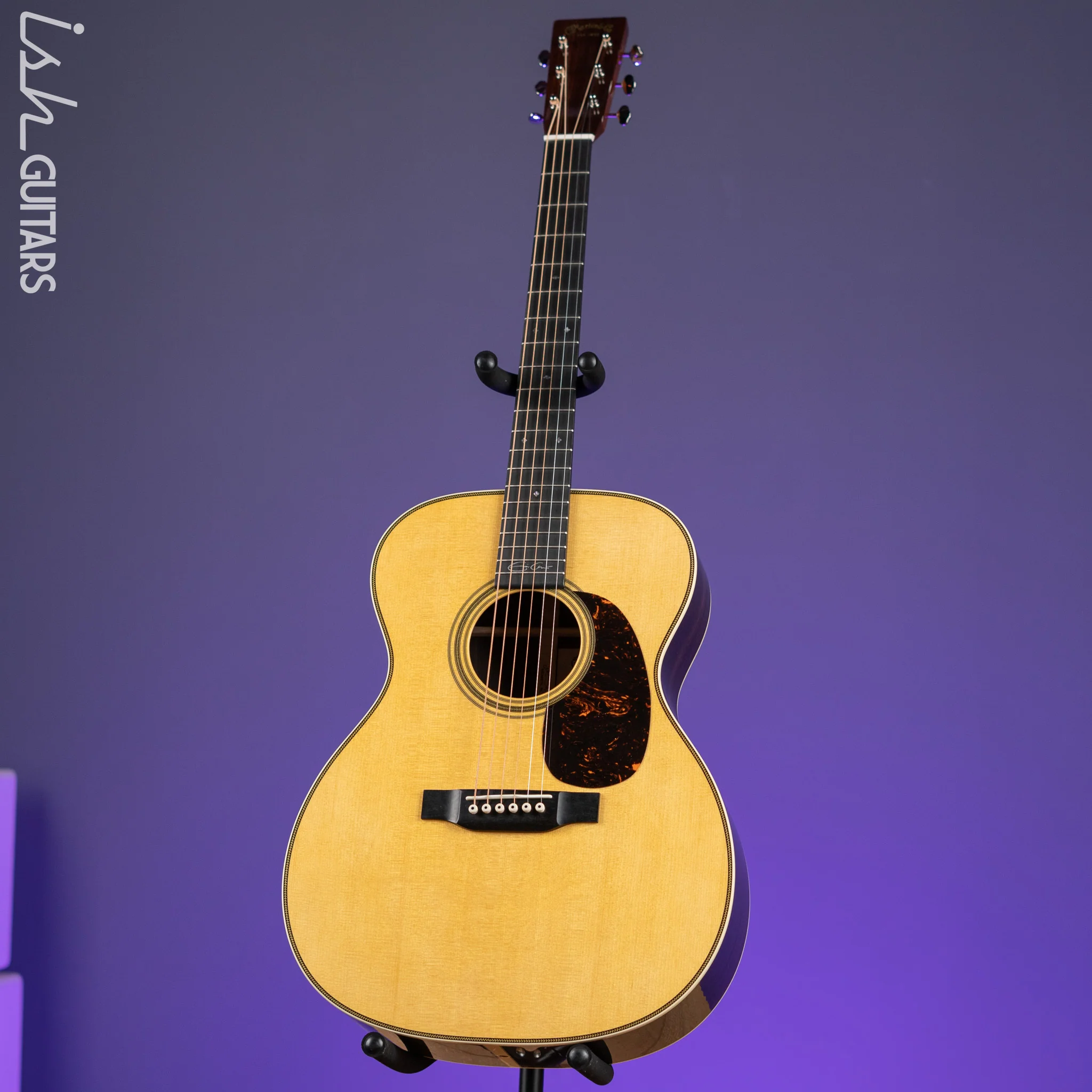 2023 Martin 000-28EC Eric Clapton Signature Acoustic Guitar Natural - Image 3