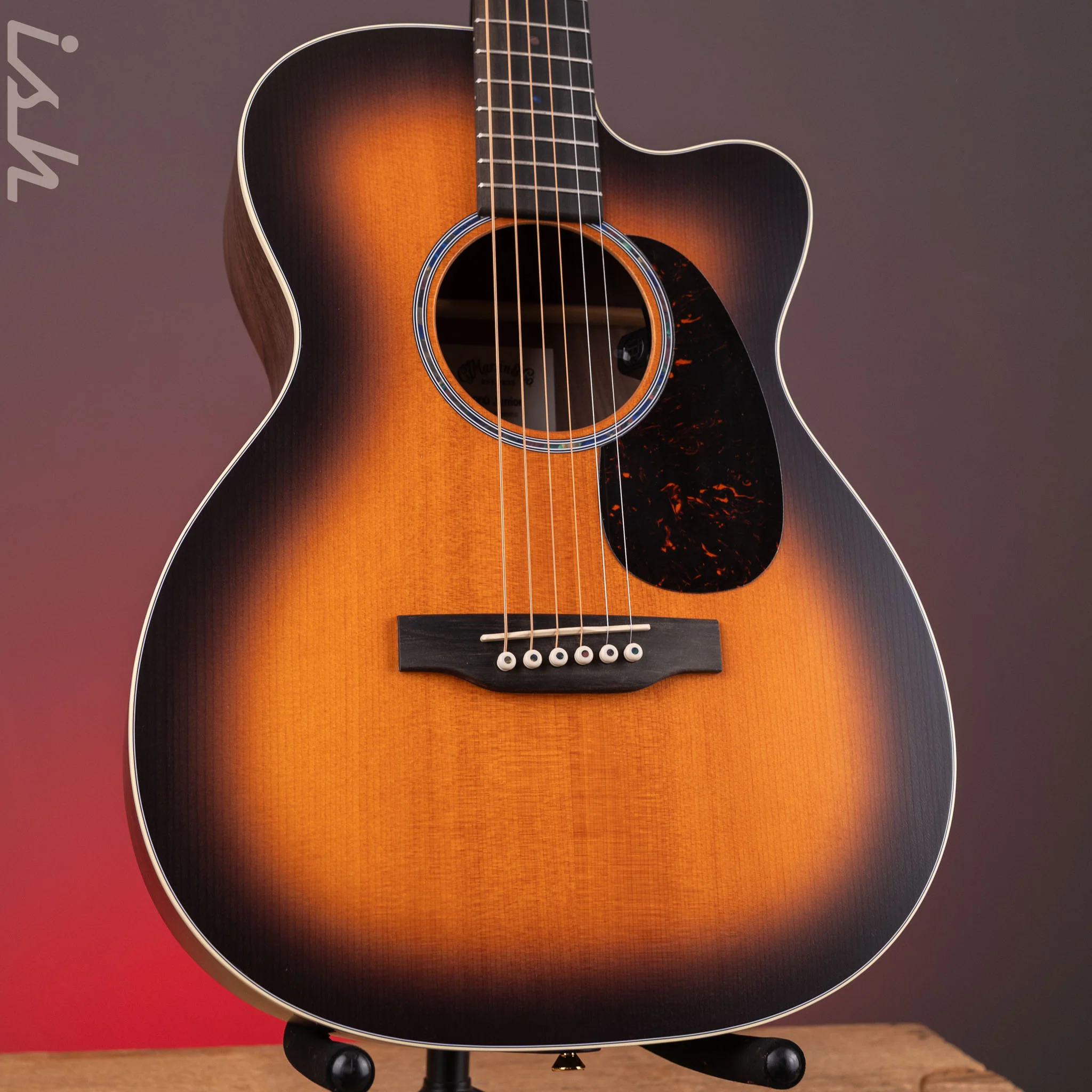 Martin 000 C-Jr E Walnut Burst *New Release*