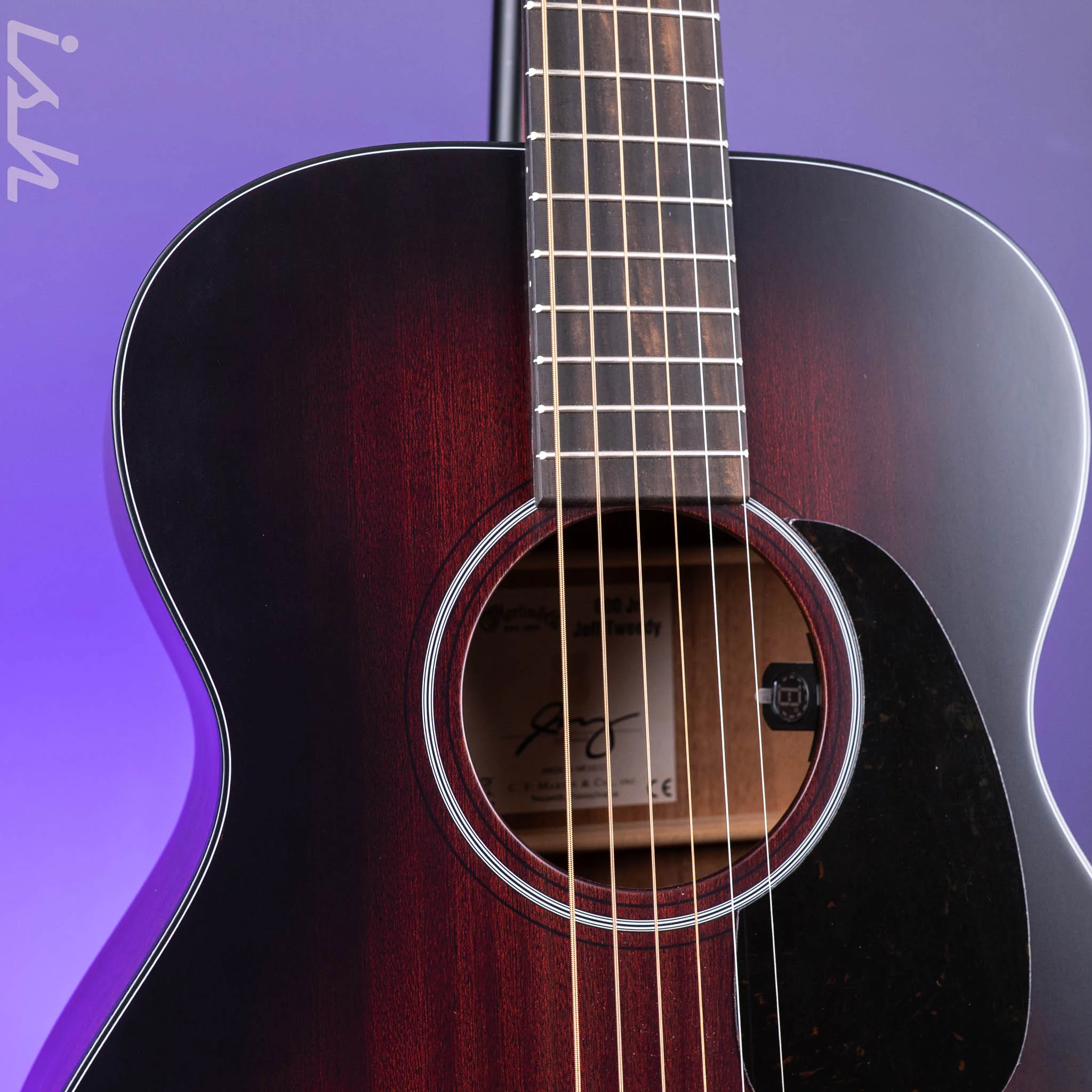 Martin 000 Jr-E Jeff Tweedy Signature Acoustic-Electric Guitar - Image 4