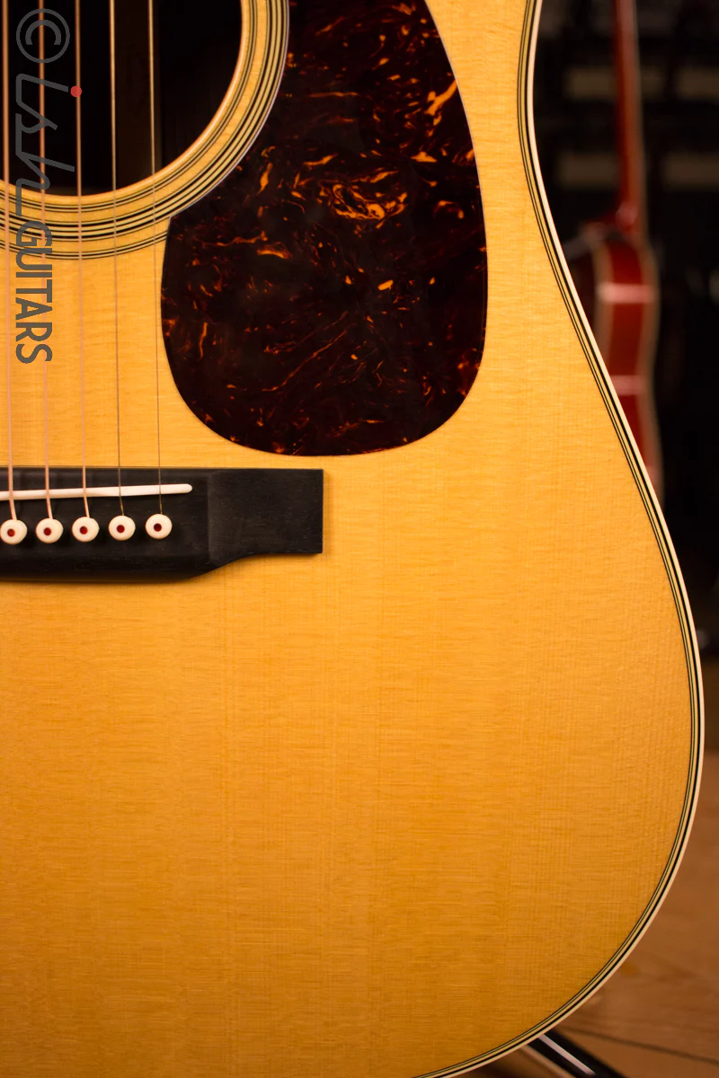 2018 Martin D-28 Spruce Top Rosewood Back Acoustic Guitar - Image 4