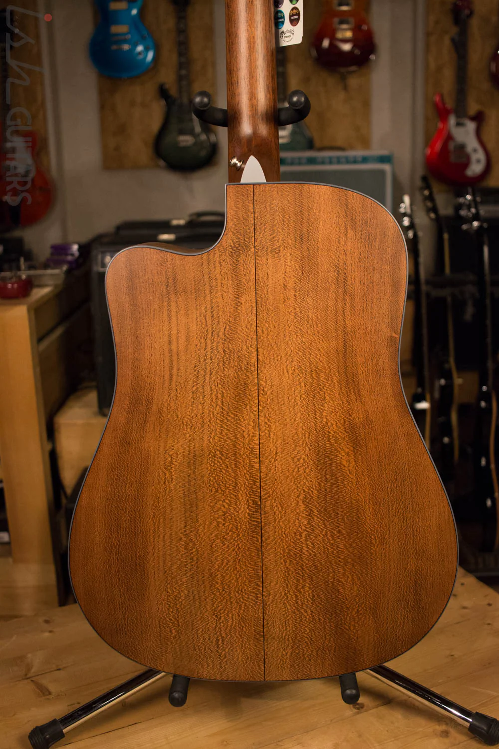 2017 Martin Americana 16 Series DC-16E Dreadnought Acoustic-Electric Guitar - Image 7