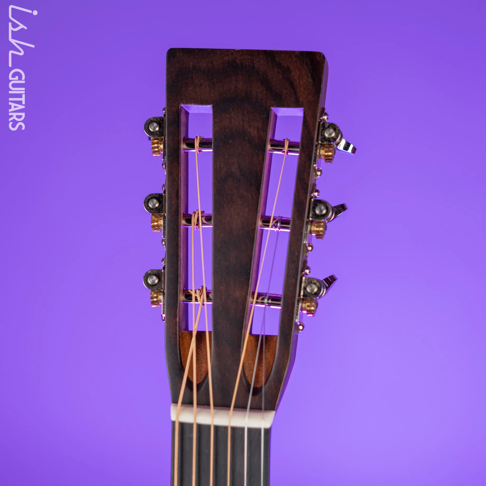 Martin Custom Shop OM-28 12-Fret Slotted Peghead Acoustic Guitar Wild Grain Rosewood - Image 7