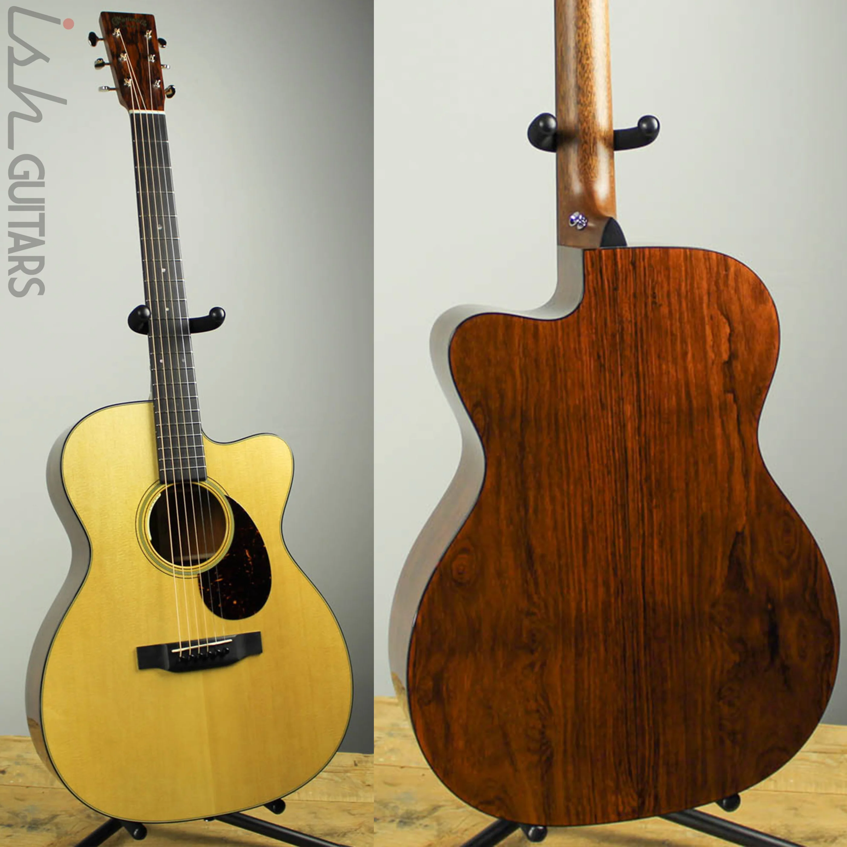 Martin Custom Shop 000-18 Cutaway Cocobolo Back Sitka Spruce Top (DEMO VIDEO)