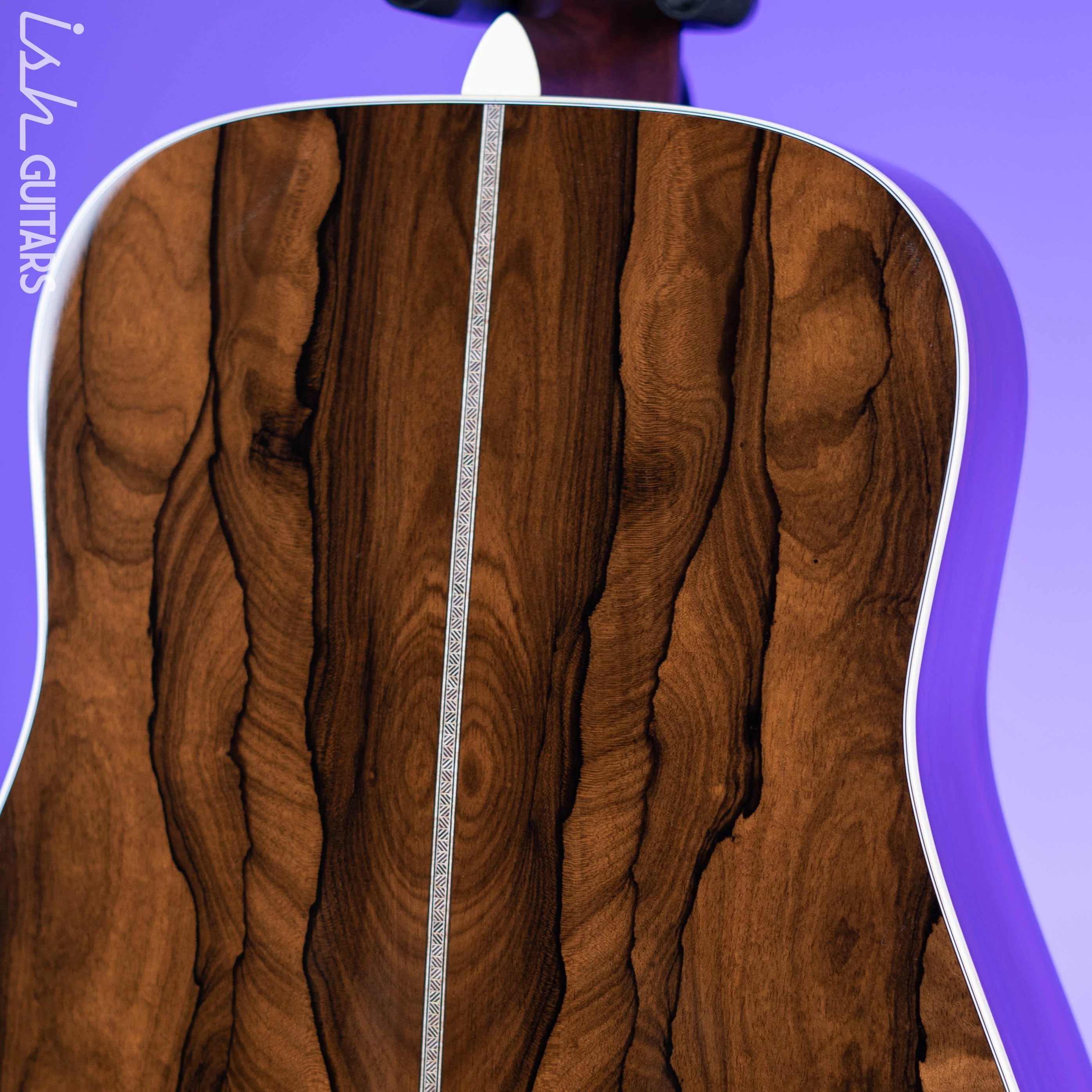 Martin Custom Shop HD-28V Dreadnought Acoustic Guitar Ziricote Natural - Image 10