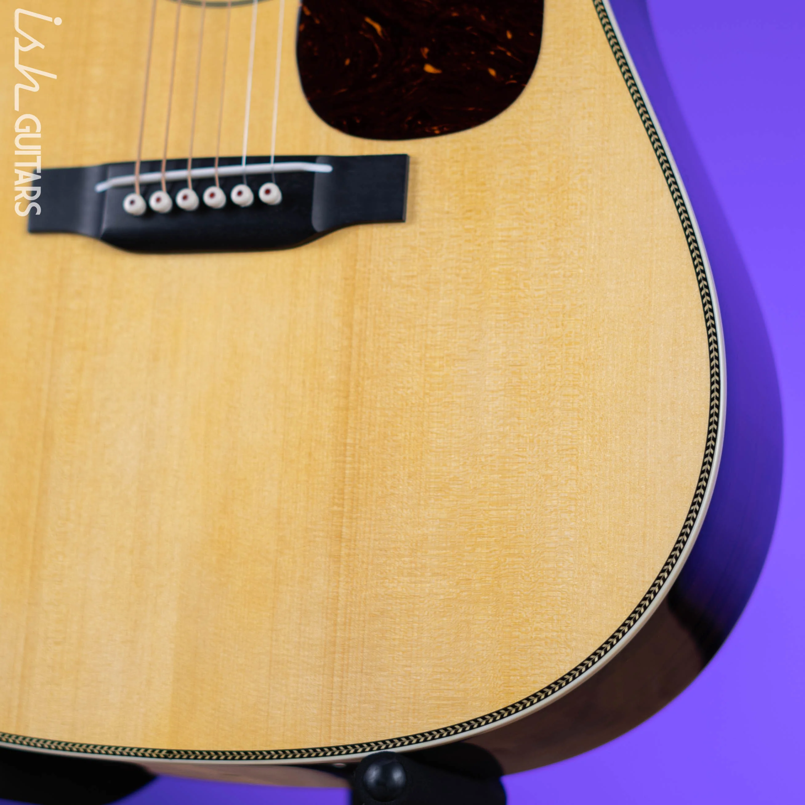 Martin Custom Shop HD-28V Dreadnought Acoustic Guitar Ziricote Natural - Image 5
