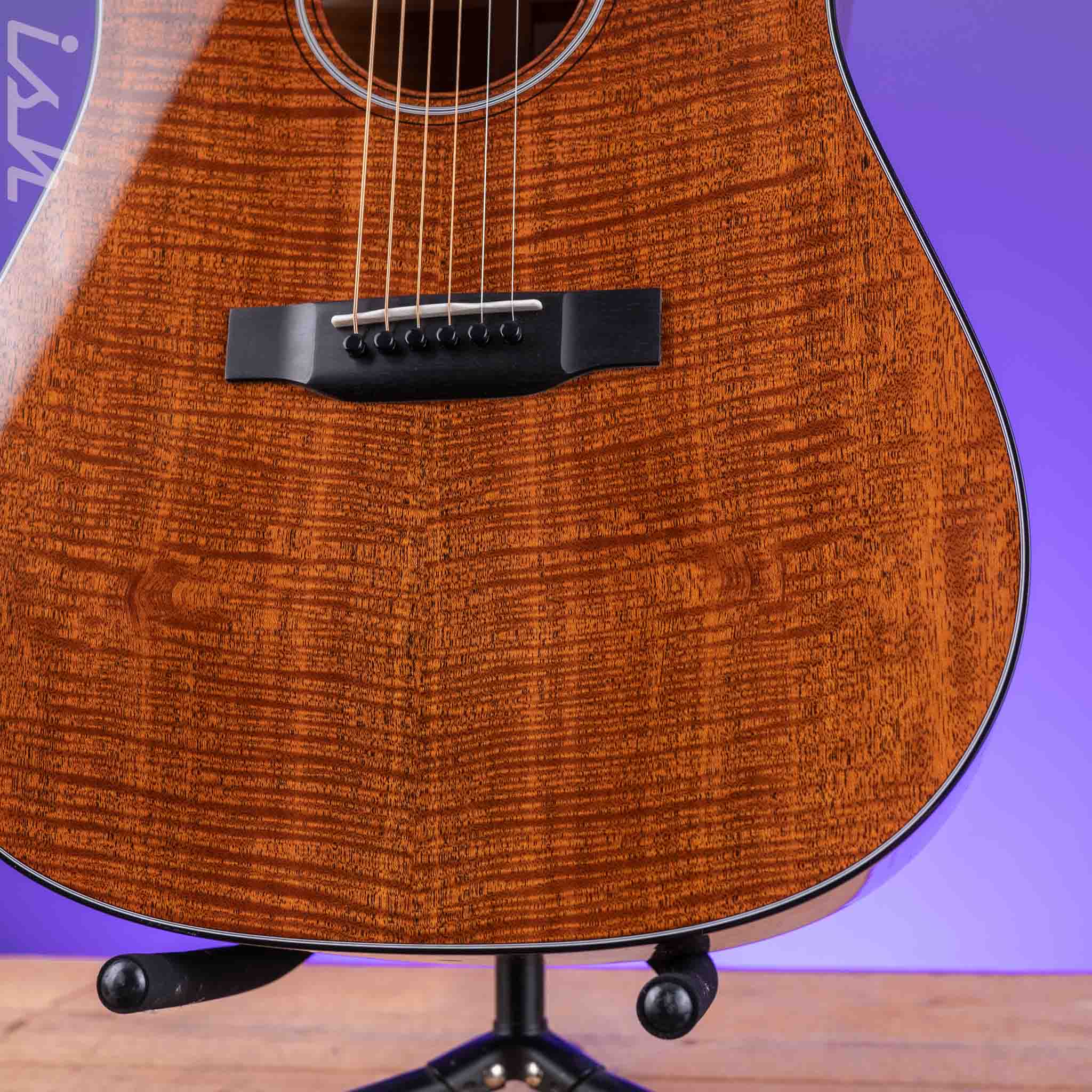 Martin Custom Shop D-18 Style Dreadnought Flamed Mahogany - Image 5