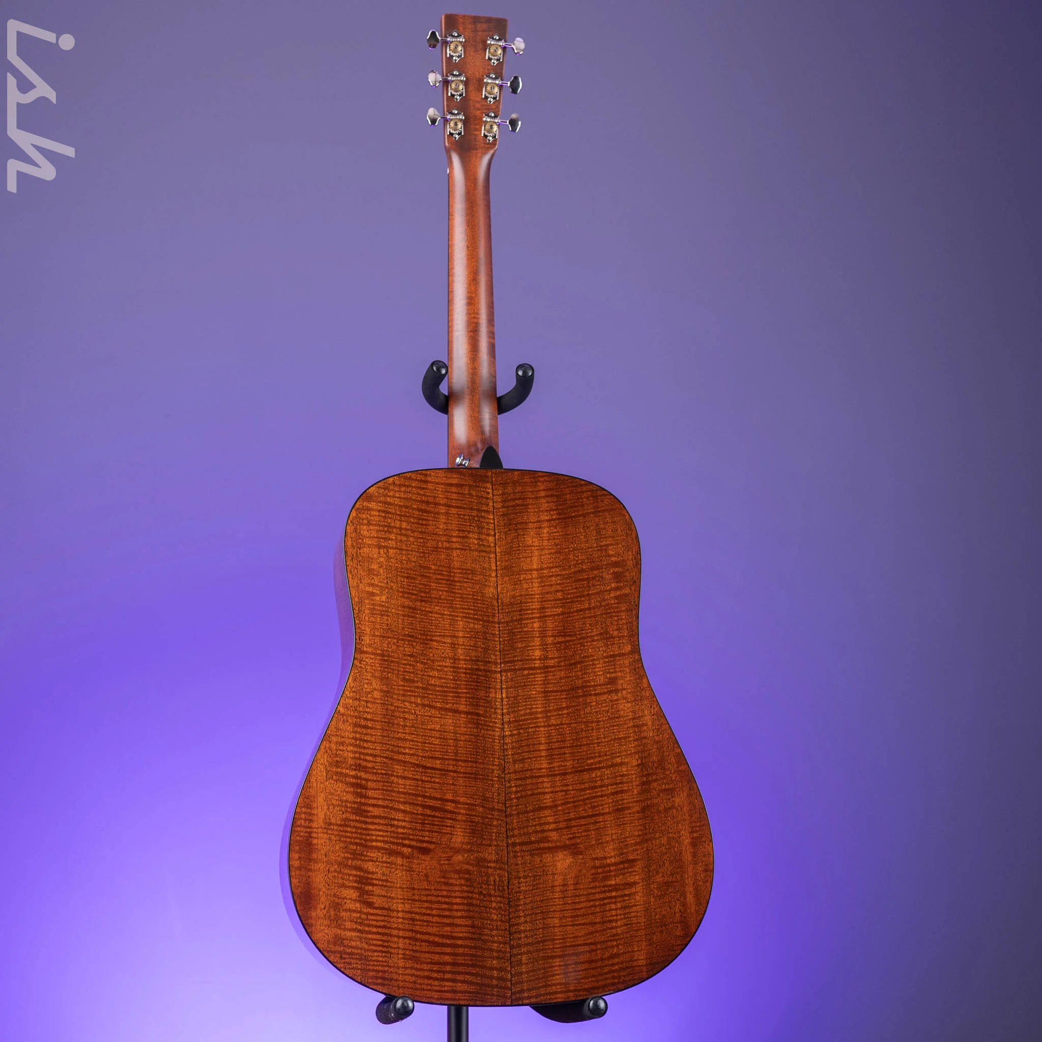 Martin Custom Shop D-18 Style Dreadnought Flamed Mahogany - Image 7