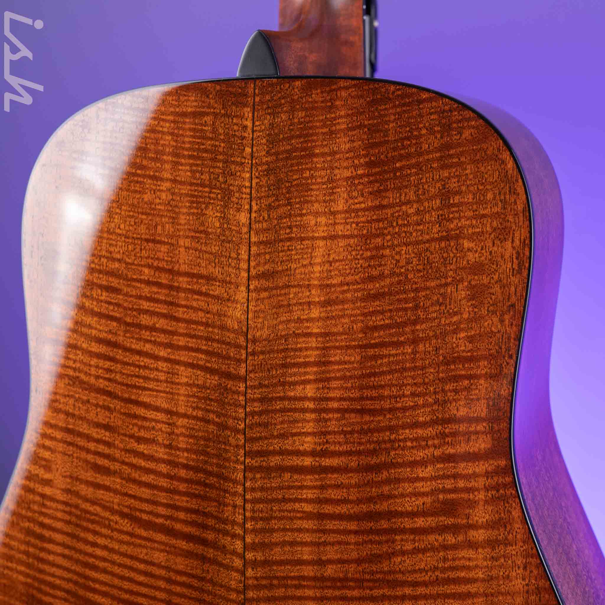 Martin Custom Shop D-18 Style Dreadnought Flamed Mahogany - Image 9