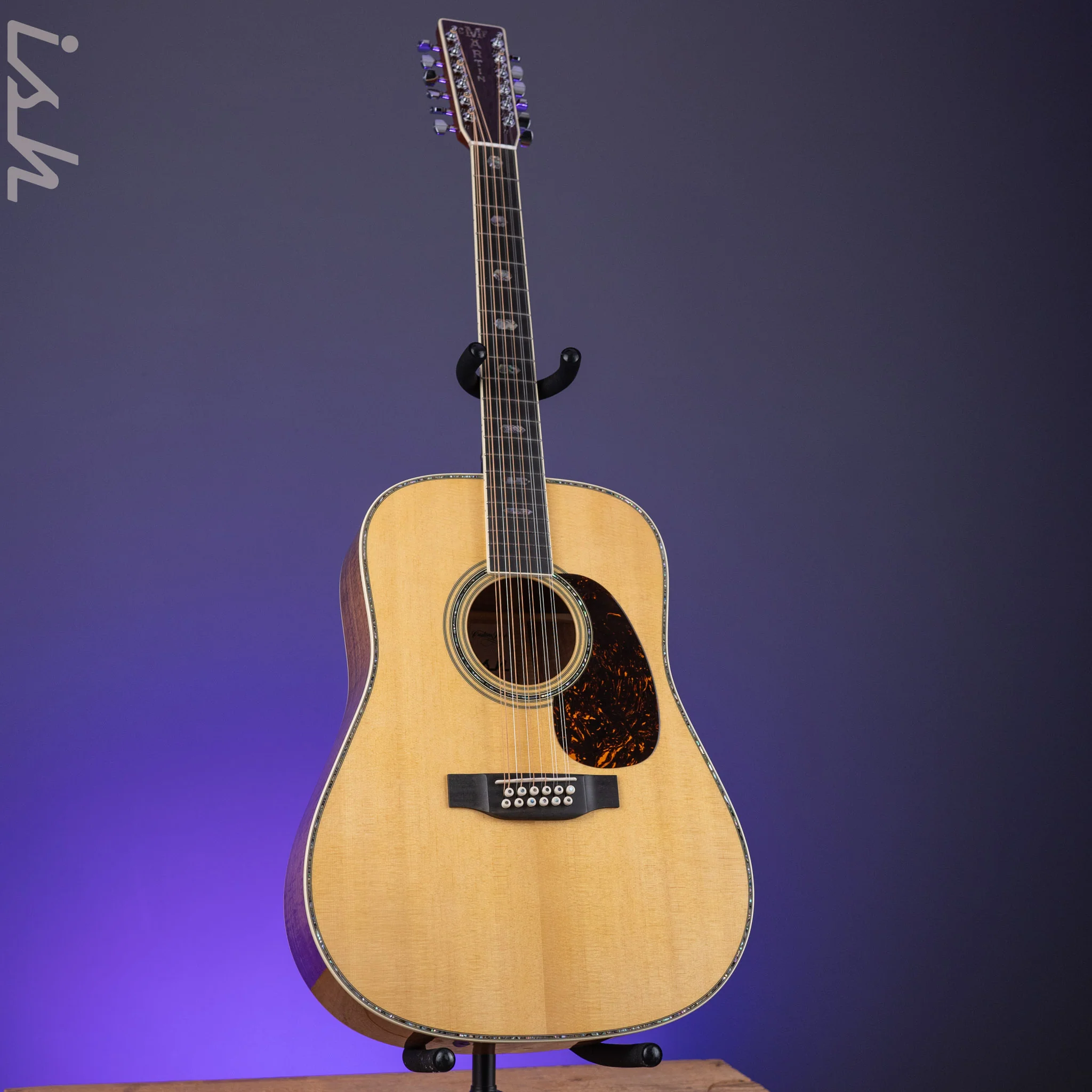 Martin Custom Shop D-41 Style 12-String Dreadnought Koa Back & Sides - Image 3