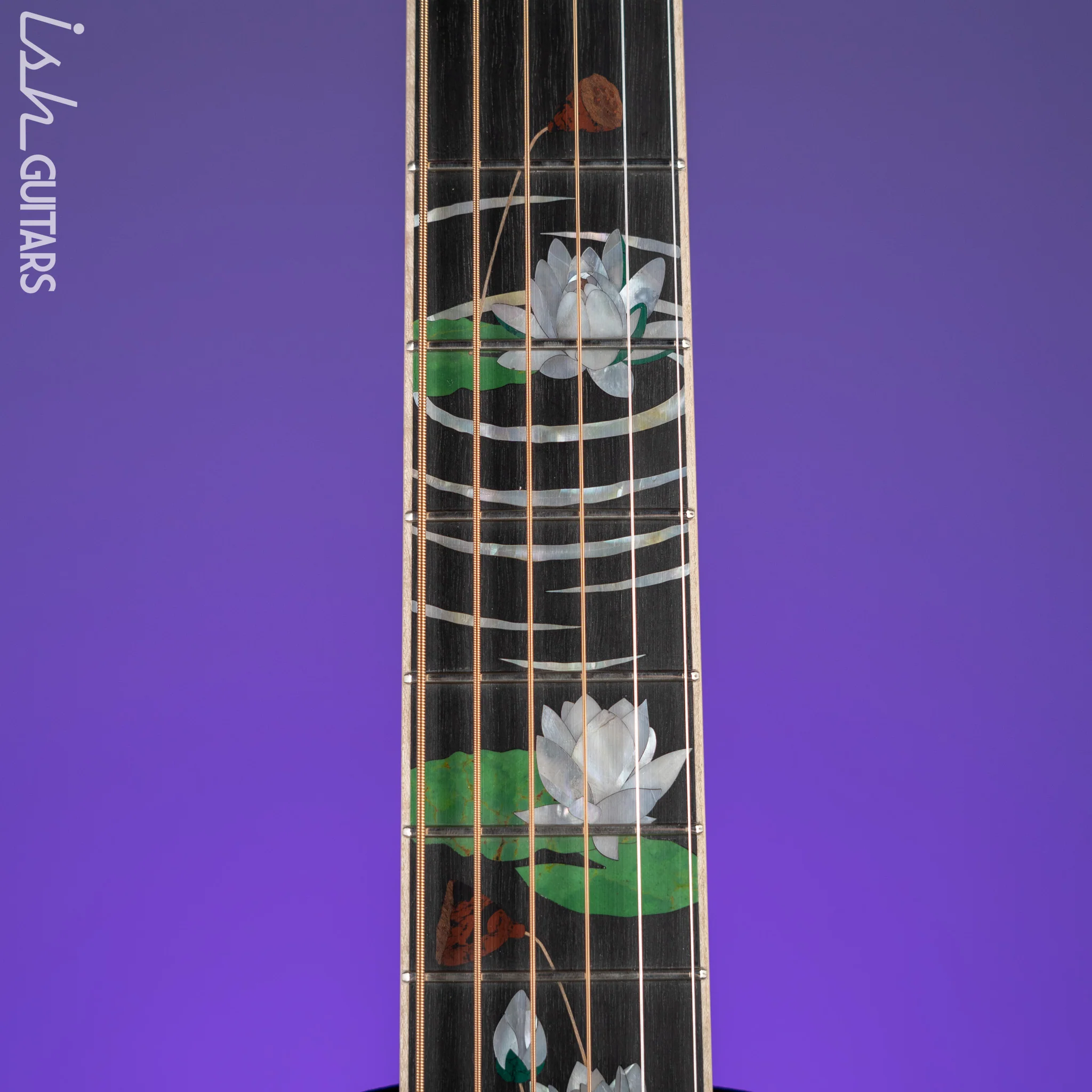 Martin Custom Shop D-45 Harvey Leach Lotus Flower - Image 9