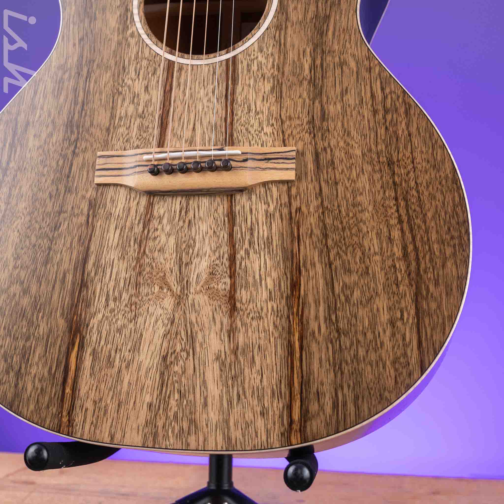 Martin Custom Shop GP-28 Style Acoustic Guitar Black Limba - Image 4