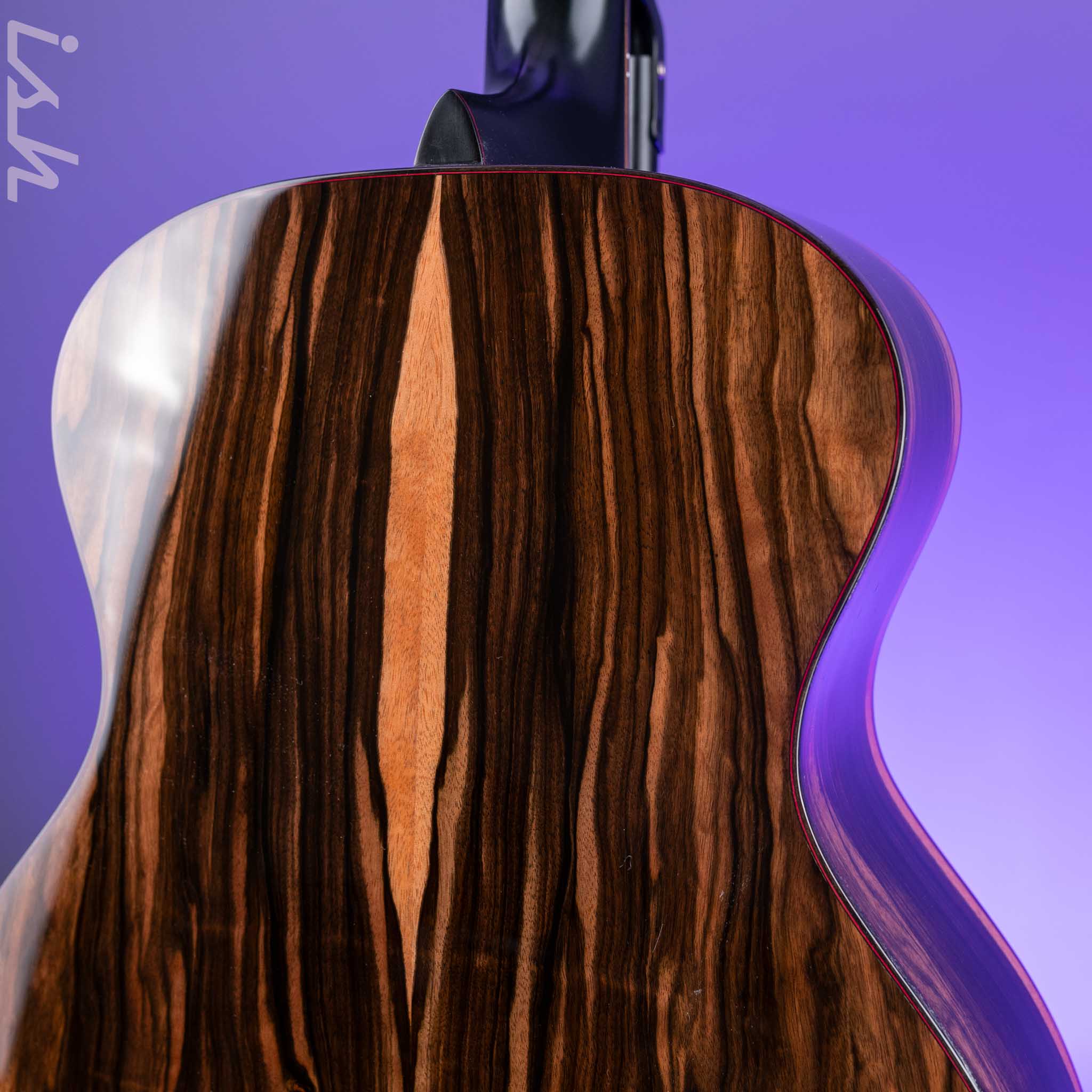 Martin Custom Shop GP-28 Style Cedar Top, Macassar Ebony Back & Sides - Image 13