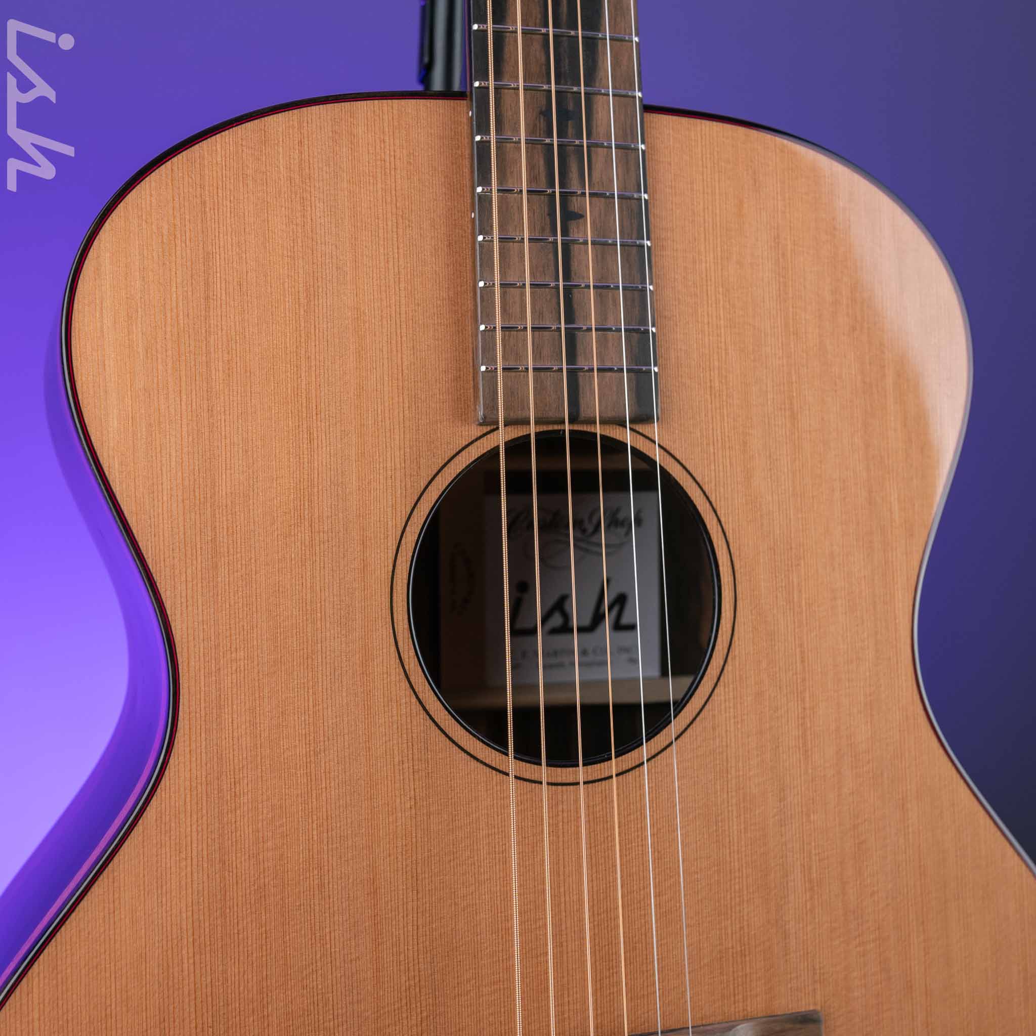 Martin Custom Shop GP-28 Style Cedar Top, Macassar Ebony Back & Sides - Image 4