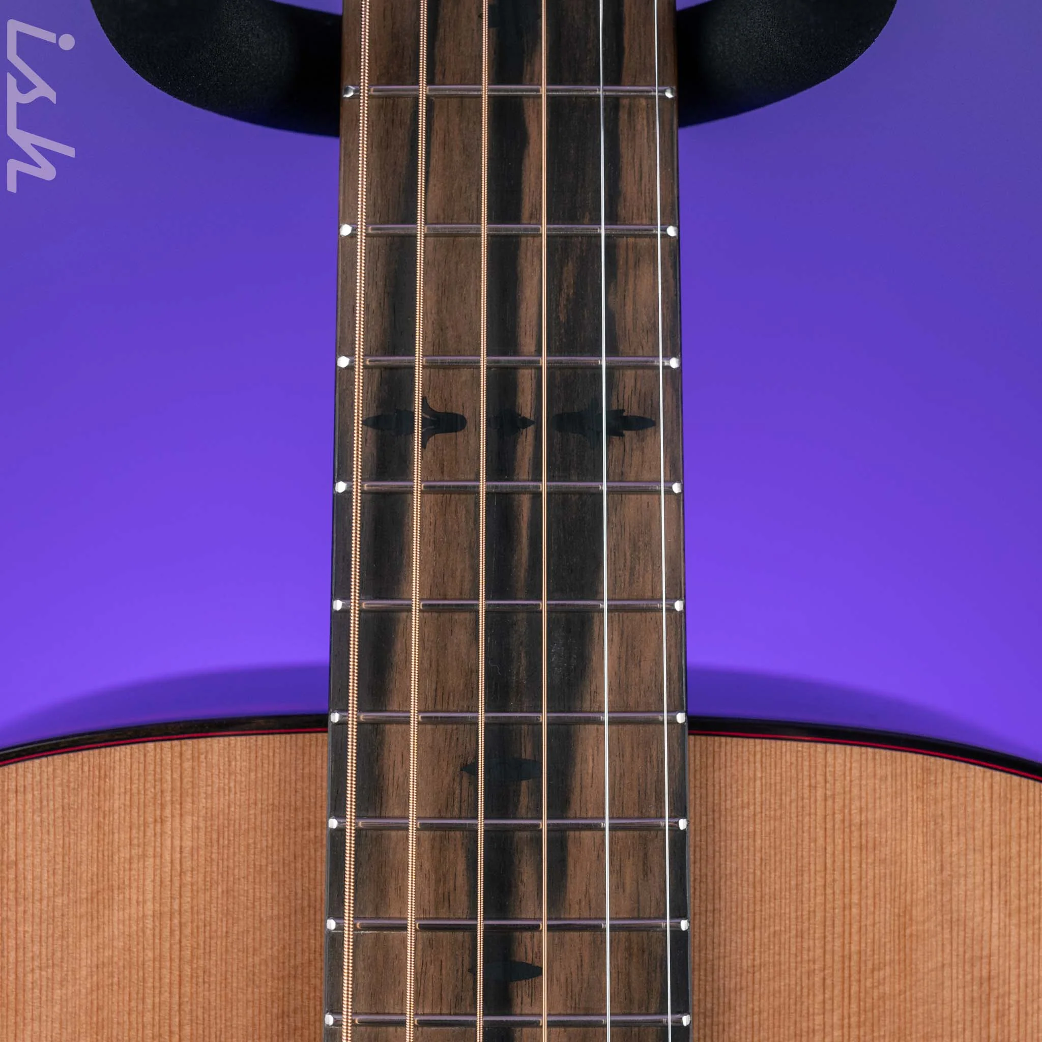 Martin Custom Shop GP-28 Style Cedar Top, Macassar Ebony Back & Sides - Image 8