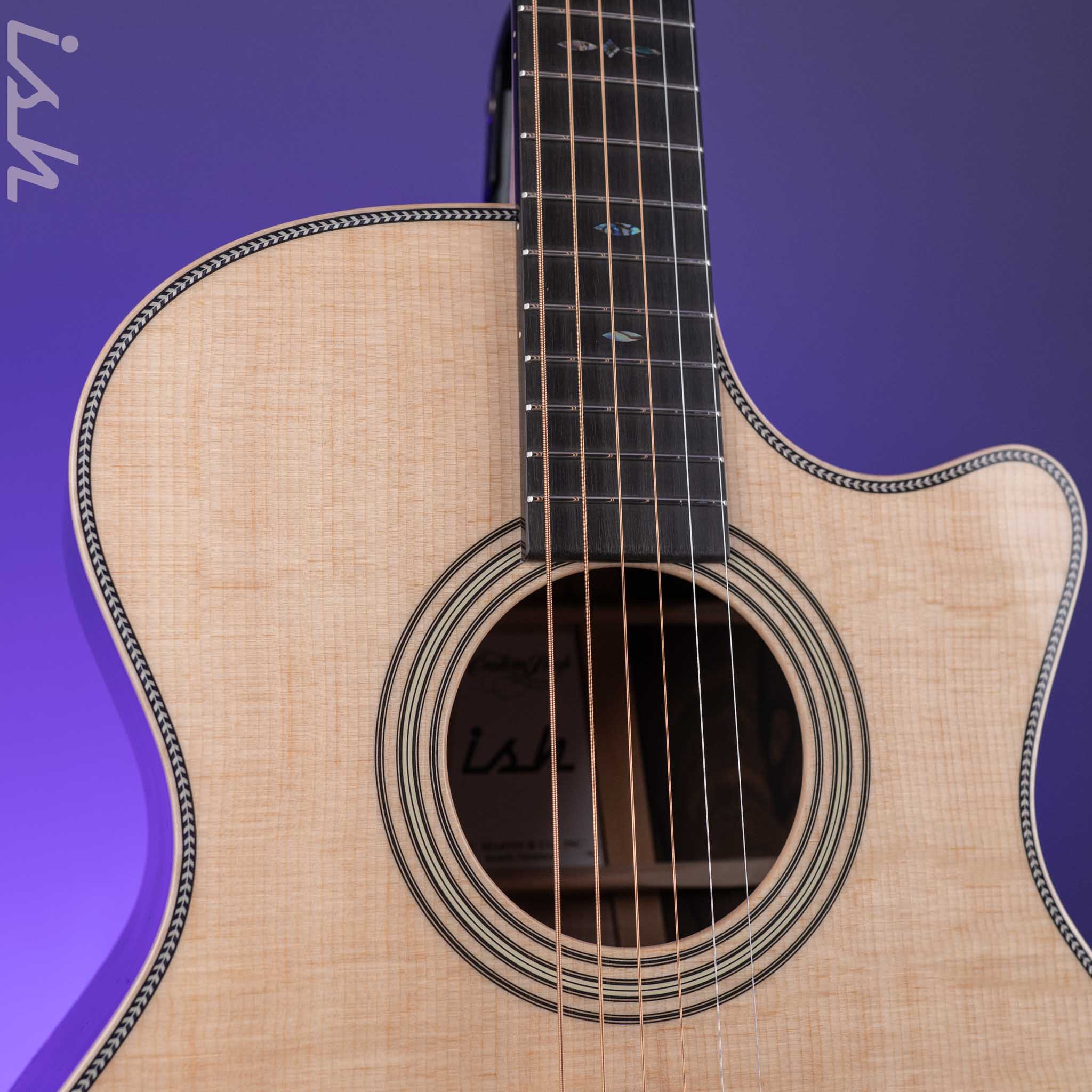 Martin Custom Shop GP-28 Style Grand Performance Bearclaw Sitka Spruce - Image 4