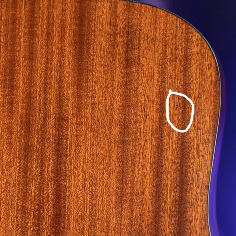 Martin D-10E Dreadnought Acoustic-Electric Guitar Natural Spruce Blemished - Image 13