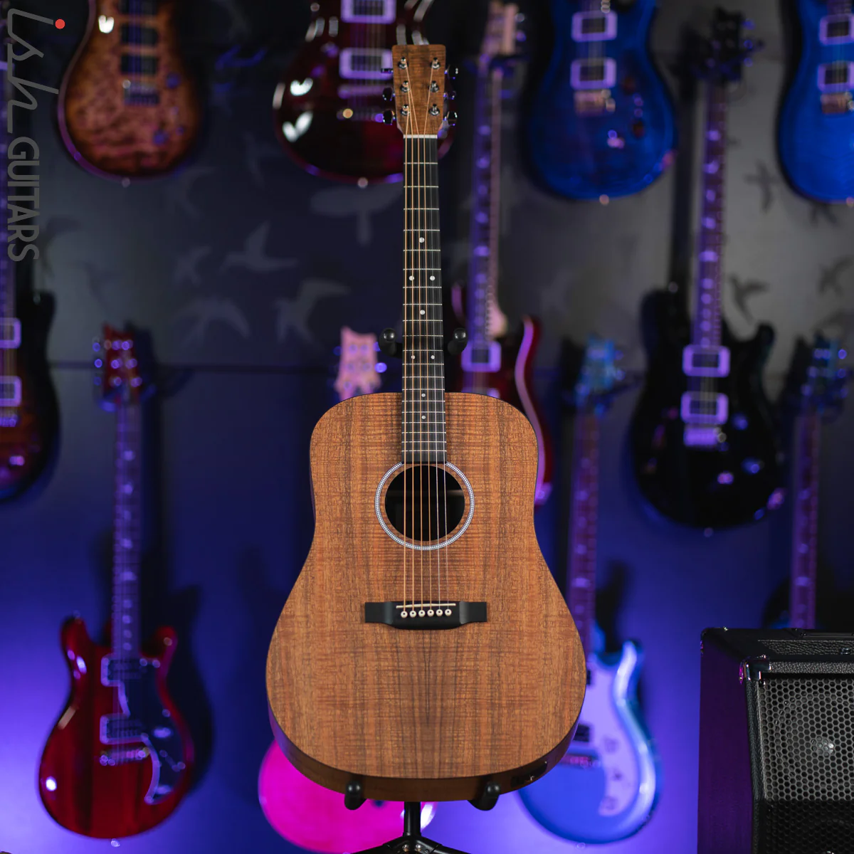 Martin D-X1E Natural Koa Acoustic-Electric Guitar - Image 2