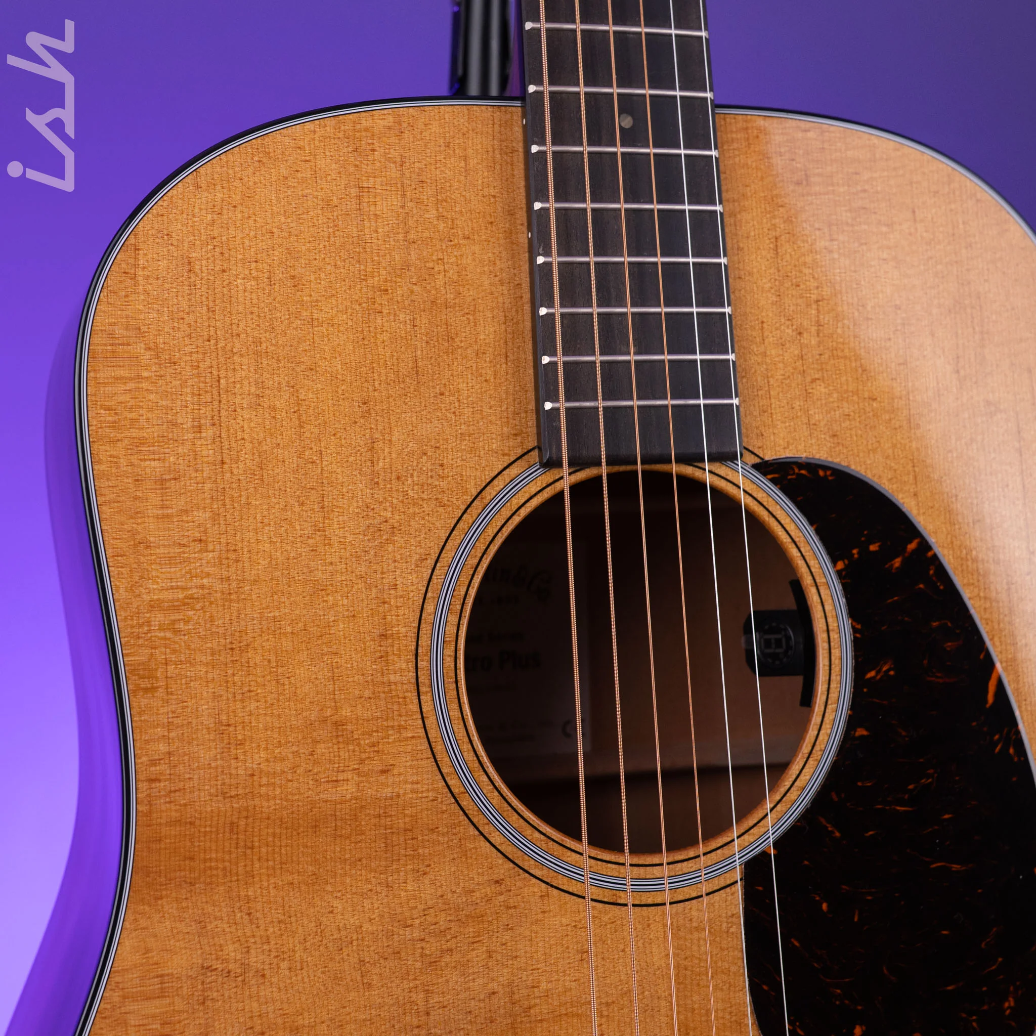 Martin DE Retro Plus Mahogany Acoustic-Electric Guitar - Image 4