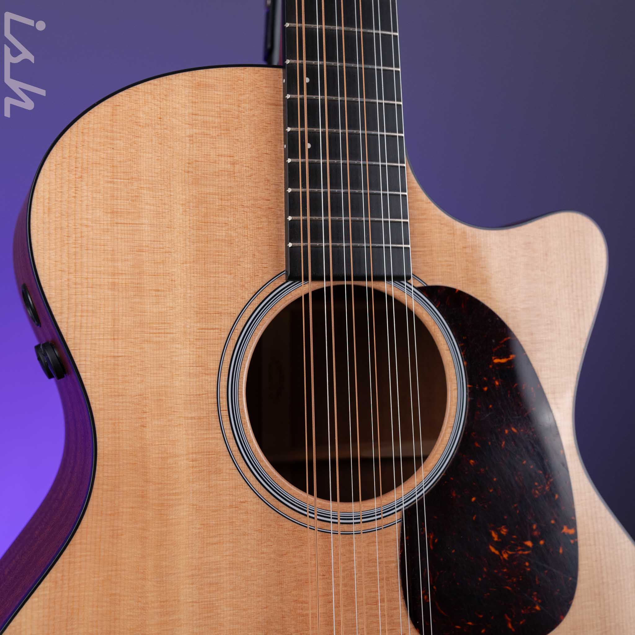 2017 Martin GPC12PA4 12-String Acoustic Guitar Natural - Image 3