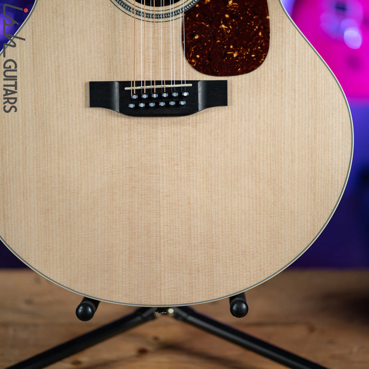 Martin Grand J16E 12-String Acoustic-Electric Guitar Natural - Image 4