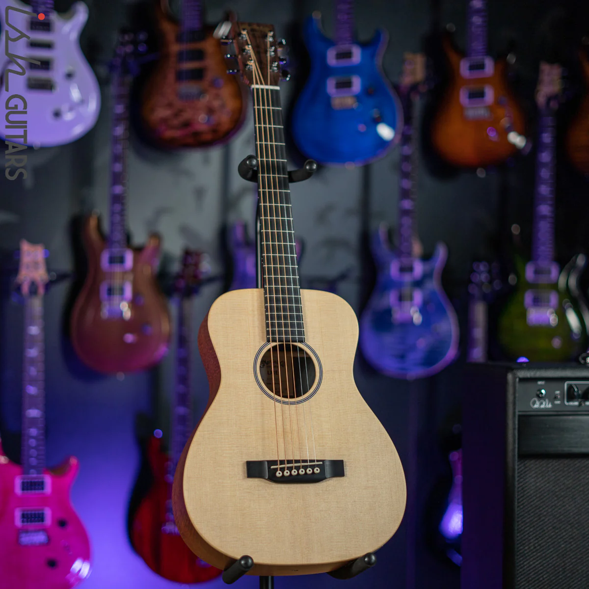 Martin LX1E Little Martin Acoustic-Electric Guitar Natural Satin - Blemished - Image 2