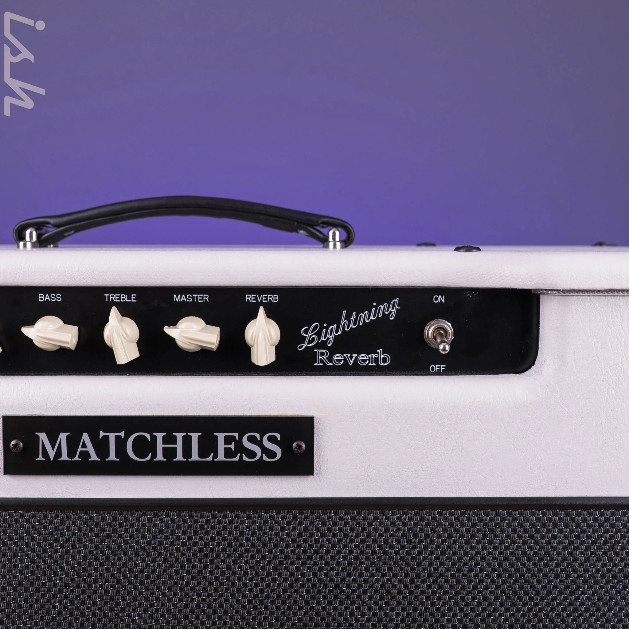 Matchless Lightning 1x12" 15W Combo Reverb White Tolex - Image 4