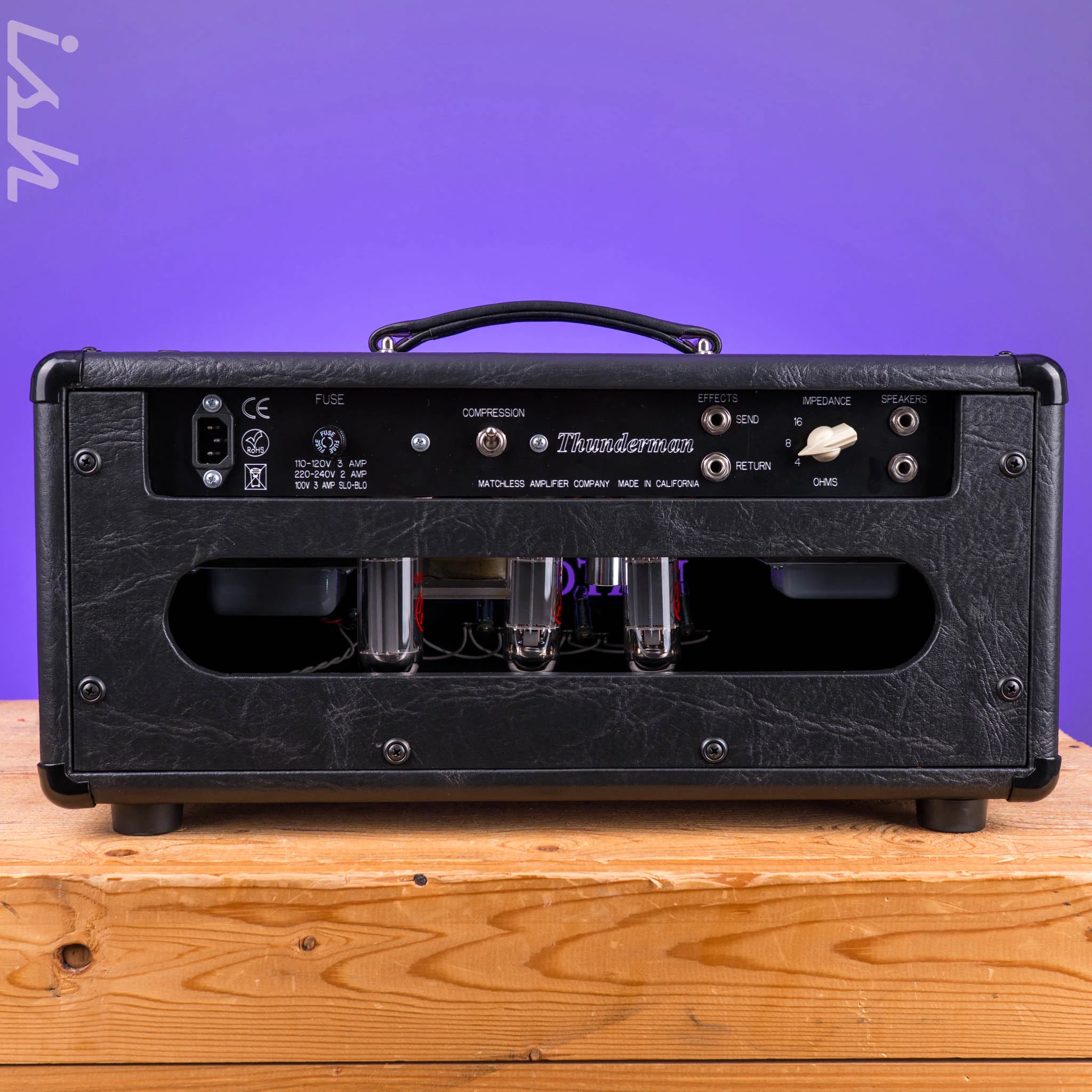 Matchless Thunderman Bass Amp Custom Tolex - Image 4