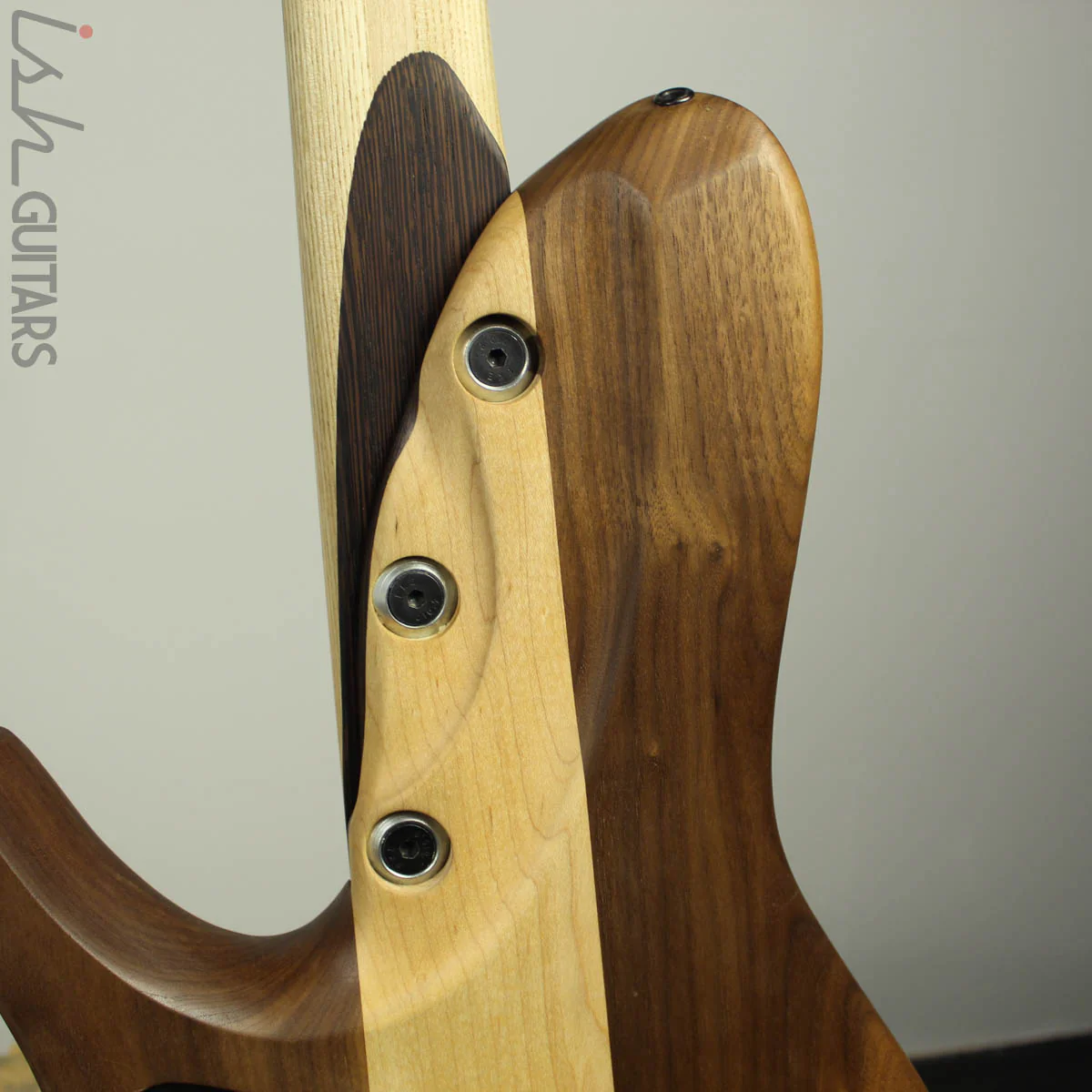 Mattisson Series I "Swiss" 5-String 'Headed Headless' Masur Birch Bass - Image 11
