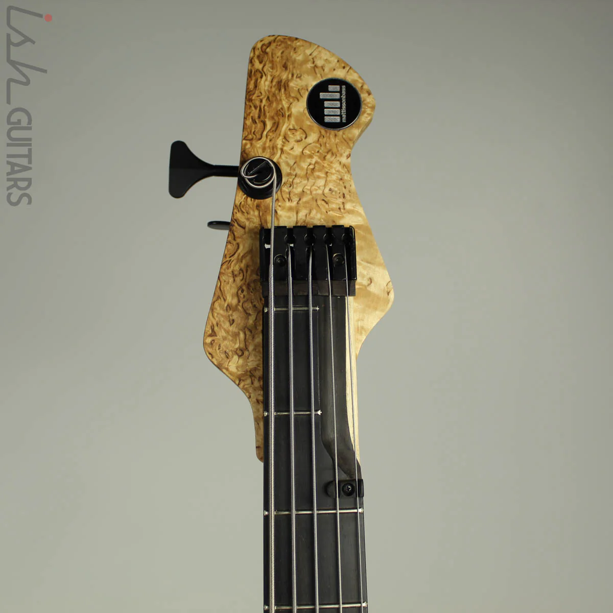 Mattisson Series I "Swiss" 5-String 'Headed Headless' Masur Birch Bass - Image 8