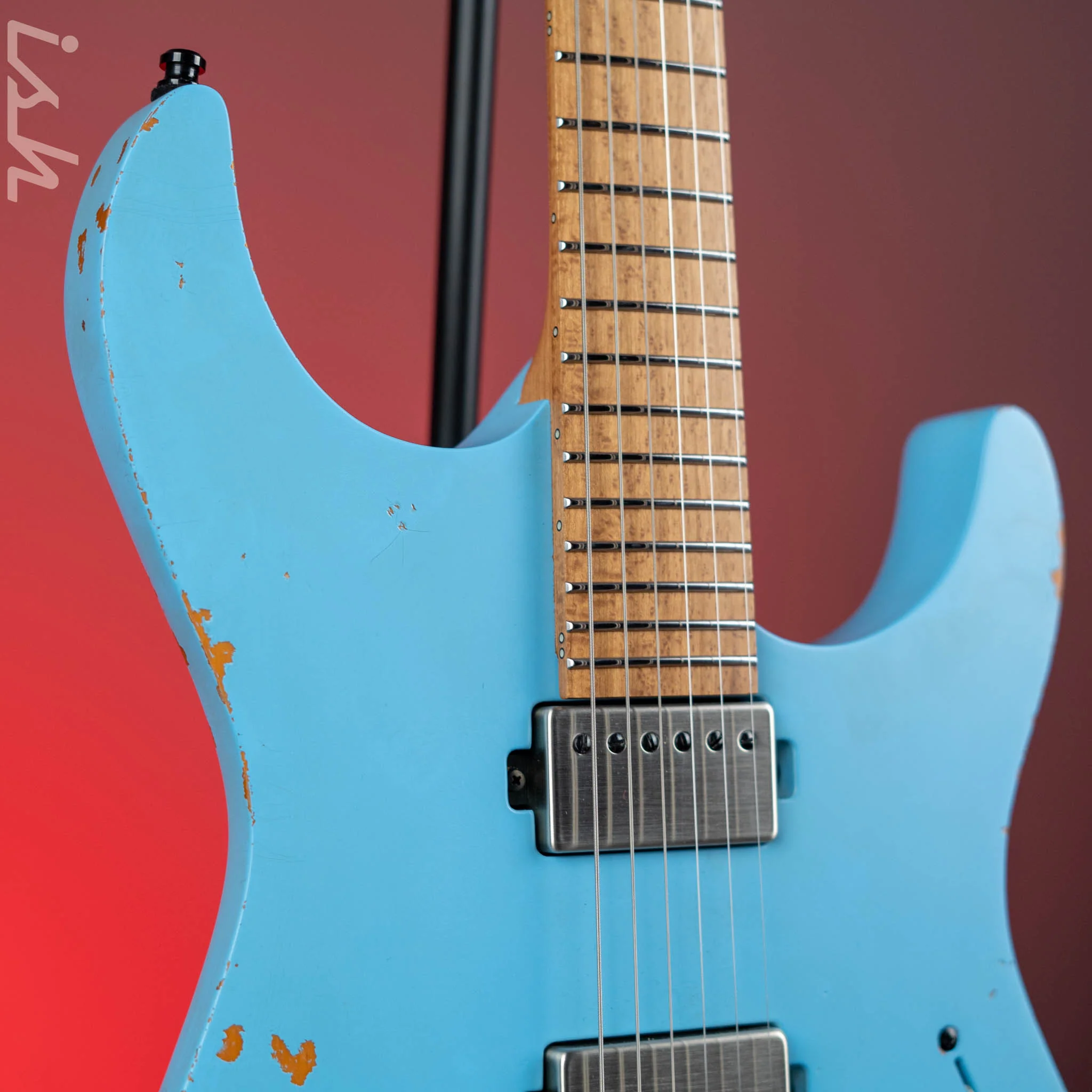 Mayones Aquila Aged 6 Monolith Daphne Blue Nitro - Image 3