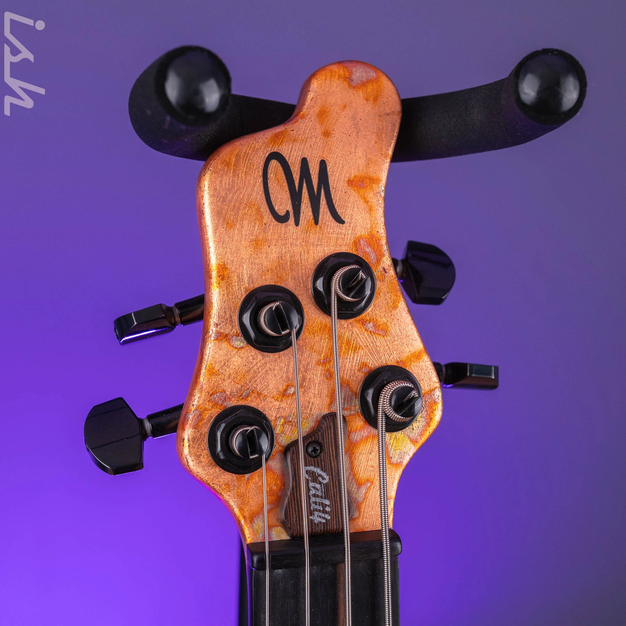 Mayones Cali 4 Mini Bass Lefty Black Limba - Image 6