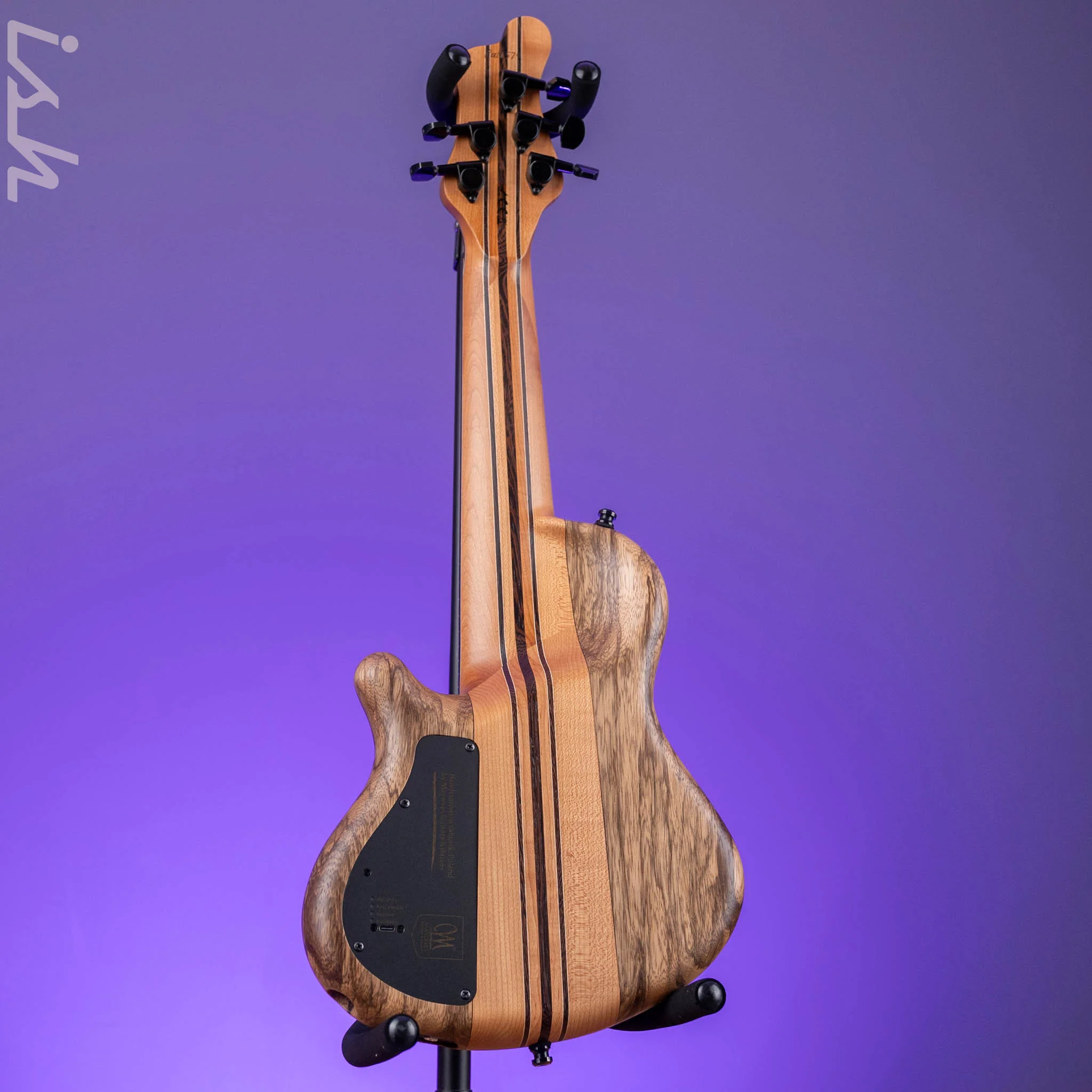 Mayones Cali 5 Fretless Mini Bass Quilted Maple - Image 7
