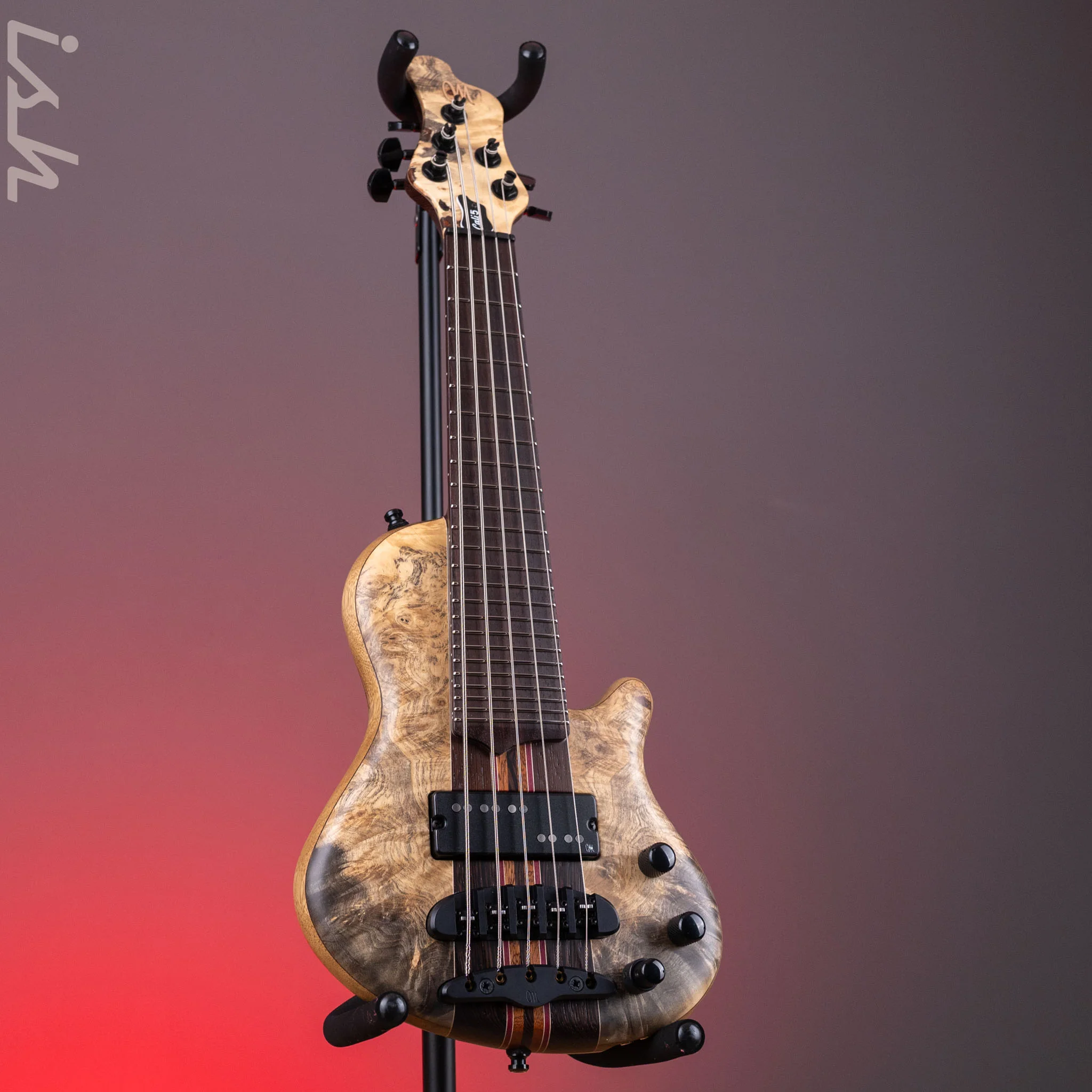 Mayones Cali 5 Mini Bass Buckeye Burl - Image 2