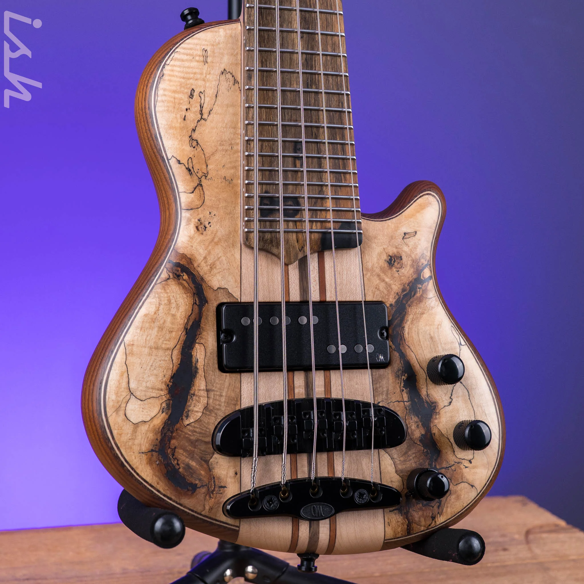 Mayones Cali 5 Mini Bass Spalted Maple