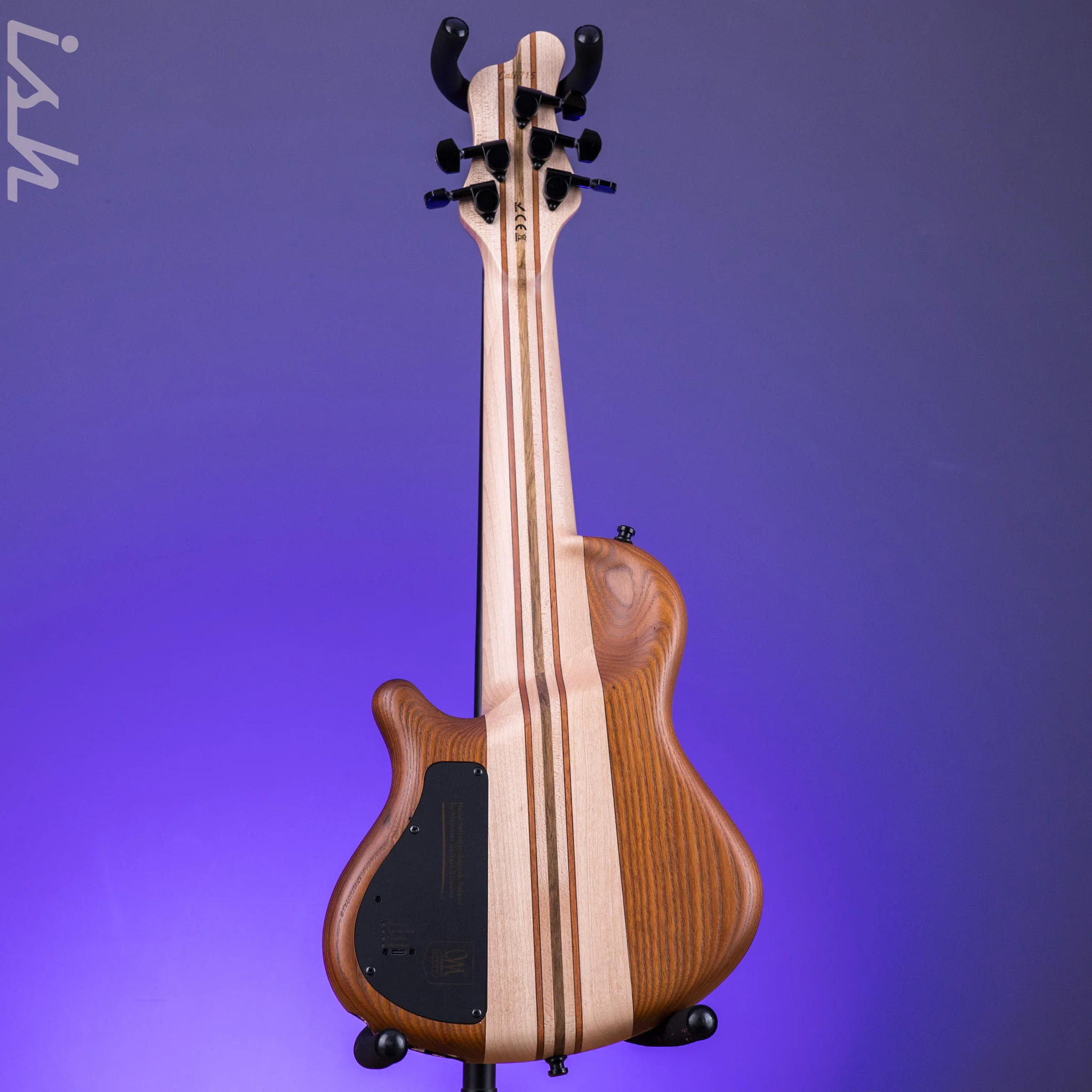 Mayones Cali 5 Mini Bass Spalted Maple - Image 6