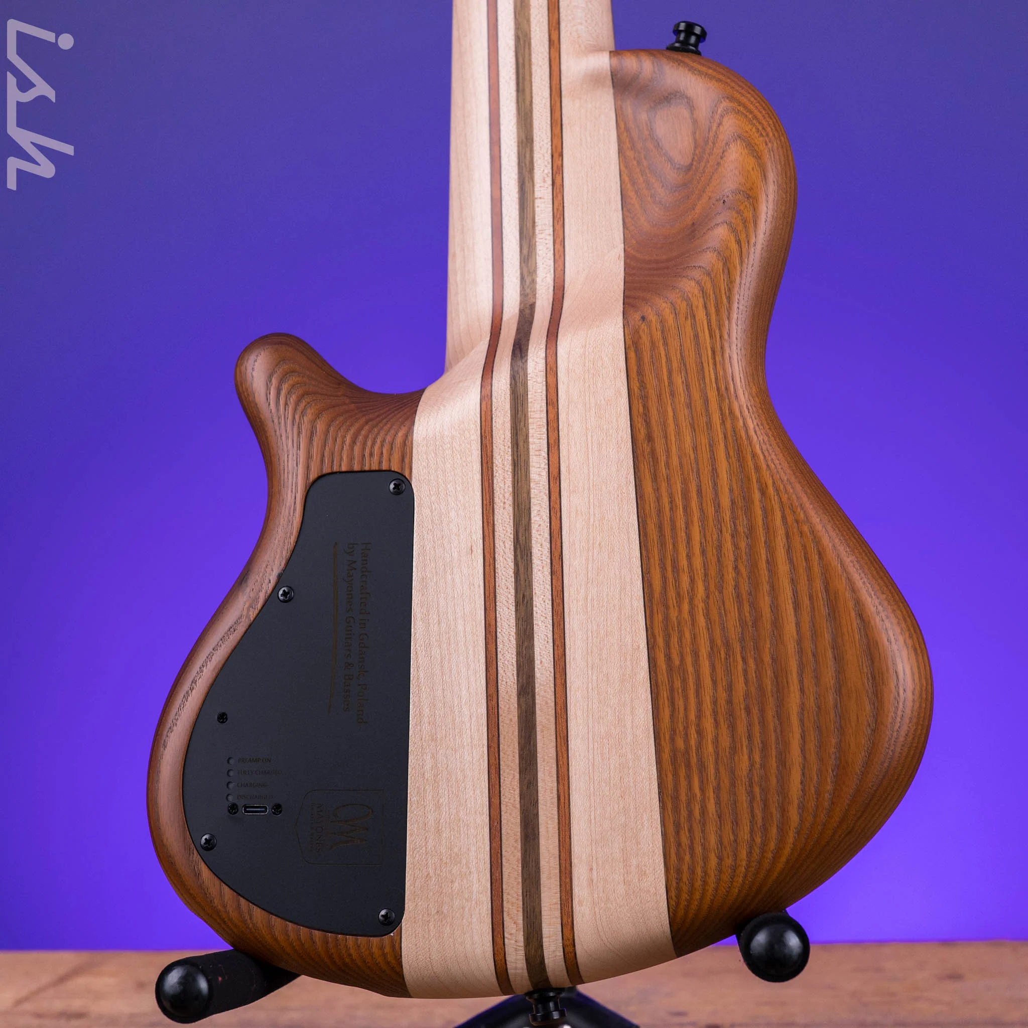 Mayones Cali 5 Mini Bass Spalted Maple - Image 7