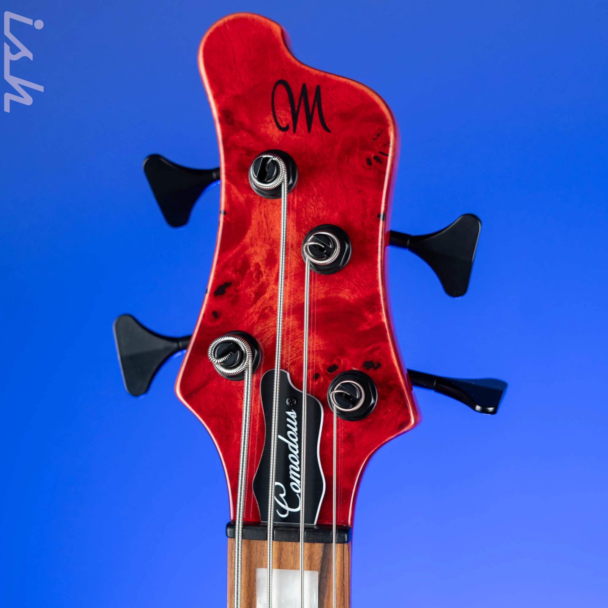 Mayones Comodous 4 Bass Liquid Red NAMM 2024 - Image 5