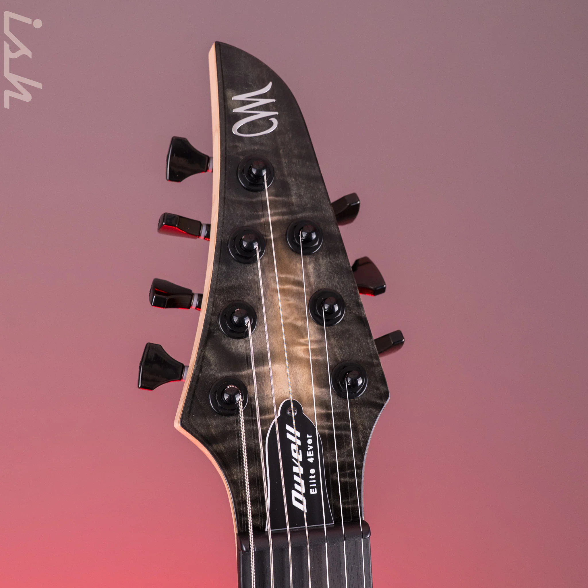 Mayones Duvell Elite 4EVER 7 Baritone Black Burst - Image 6