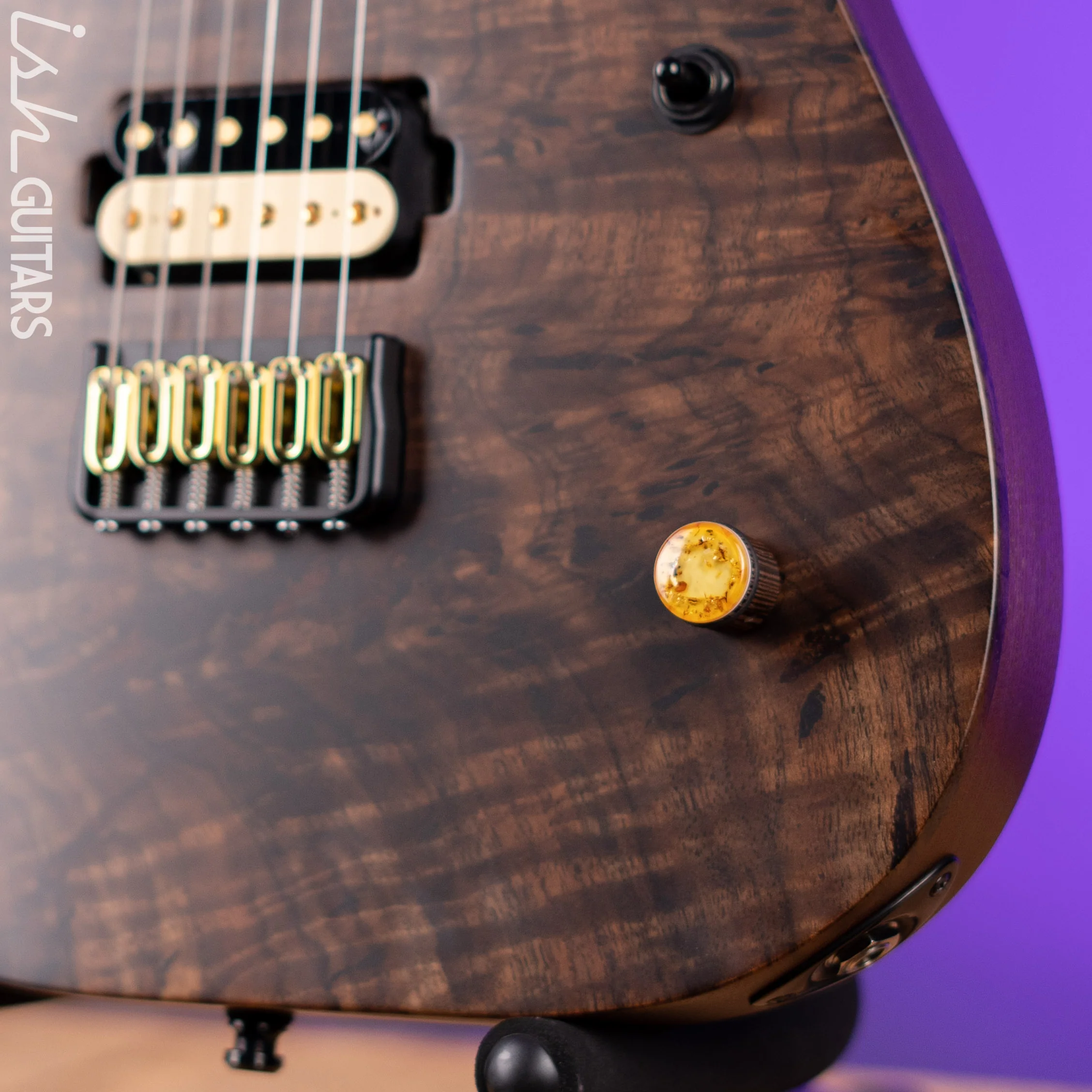 Mayones Duvell Elite 6 40th Anniversary Series Trans Natural Satine - Image 4