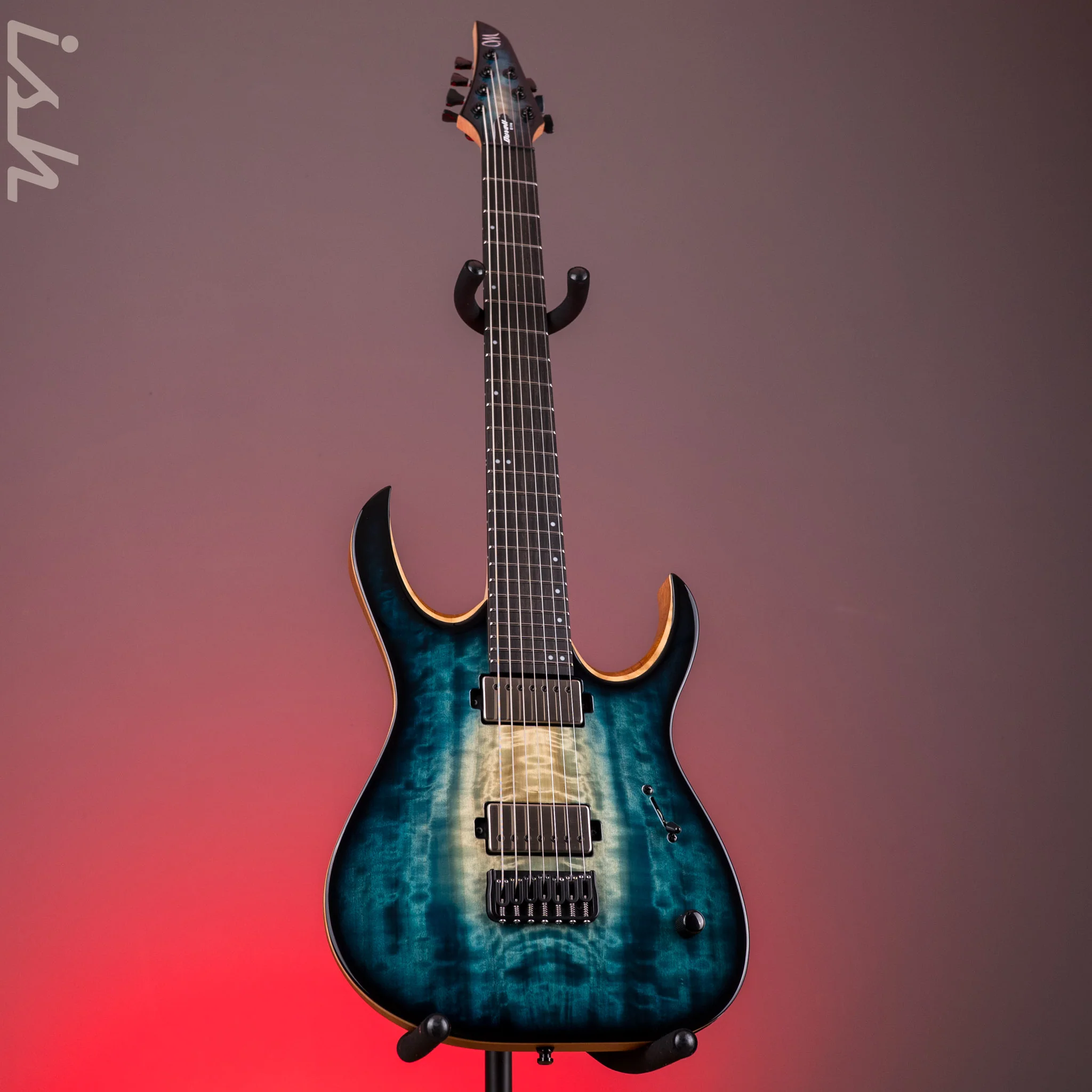 Mayones Duvell Elite 7 Baritone B26.5 Turquoise Iris - Image 2