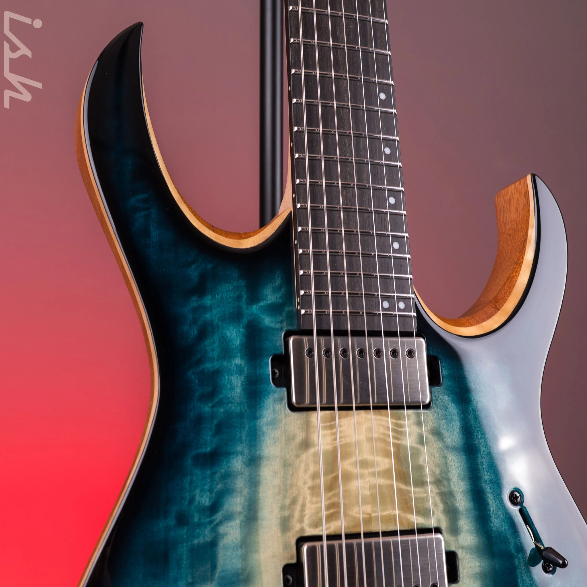 Mayones Duvell Elite 7 Baritone B26.5 Turquoise Iris - Image 4