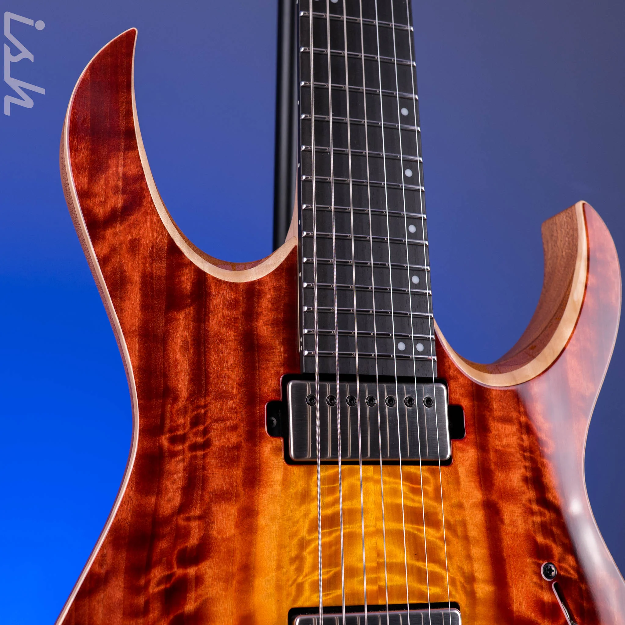 Mayones Duvell Elite 7 Baritone B26.5 Lava Burst - Image 4