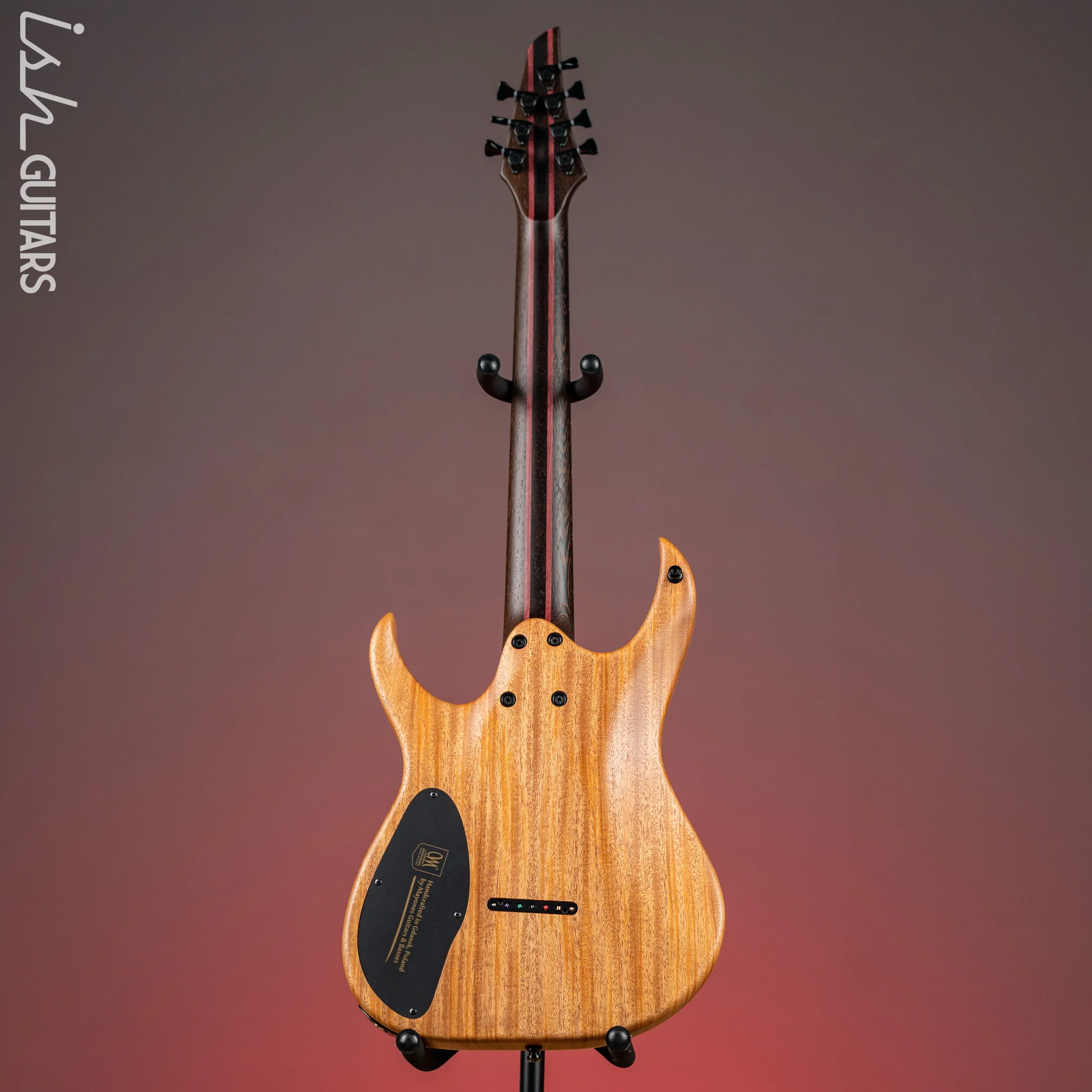 Mayones Duvell Elite 7-String Transparent Dirty Purple Blue Burst Satin - Image 6