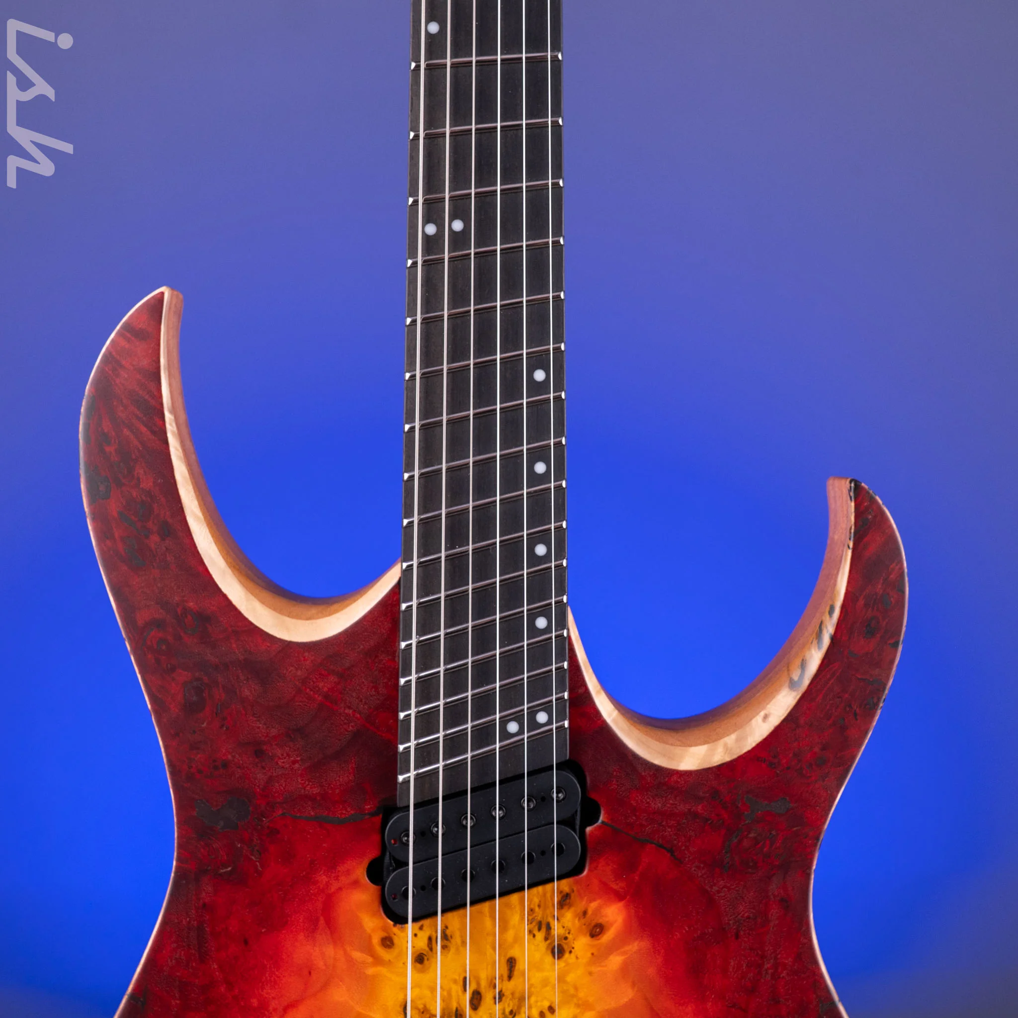Mayones Duvell Elite VF 6  Lava Burst - Image 6