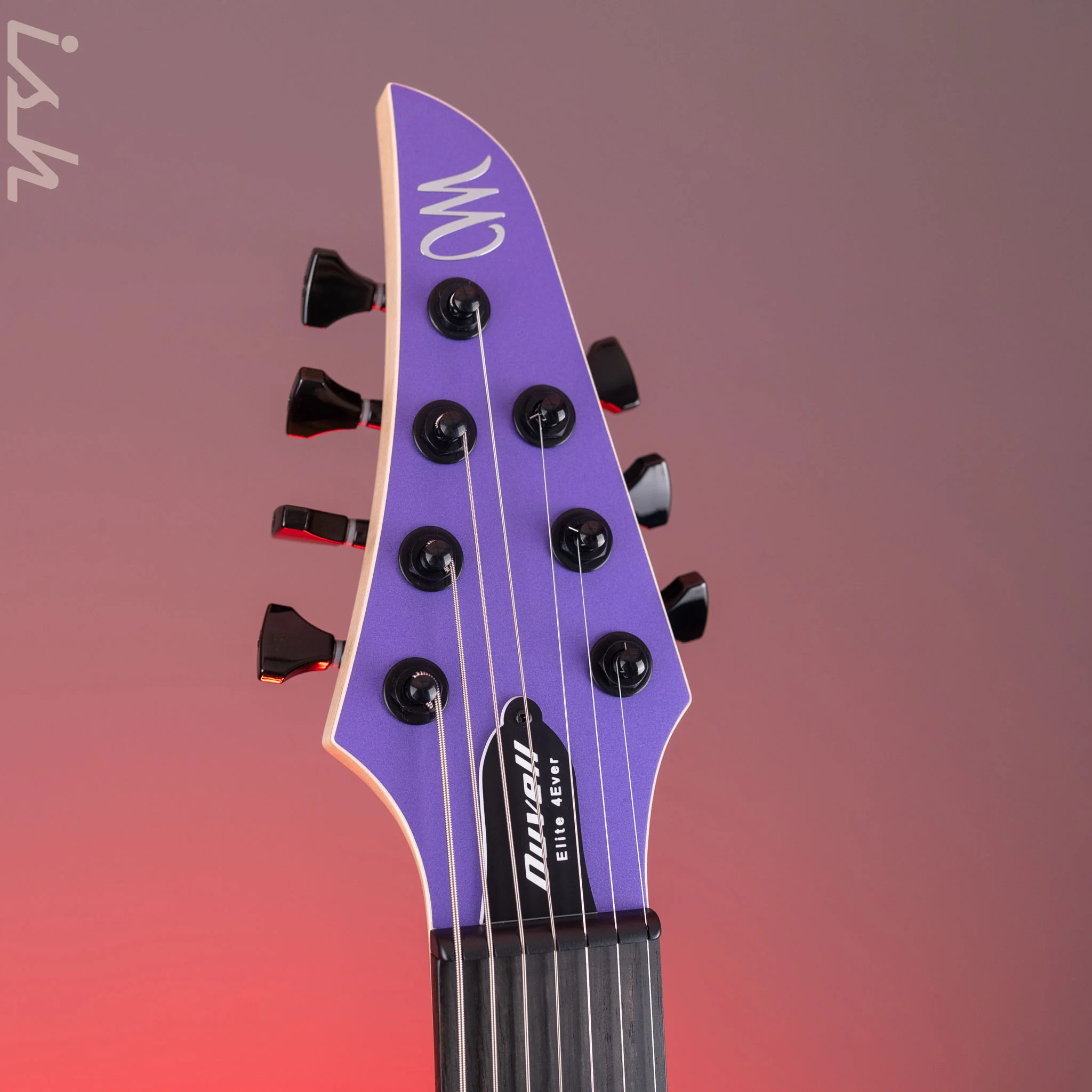 Mayones Duvell RPi Rick Schneider 7-String Evertune Memberberry Purple Metallic - Image 5