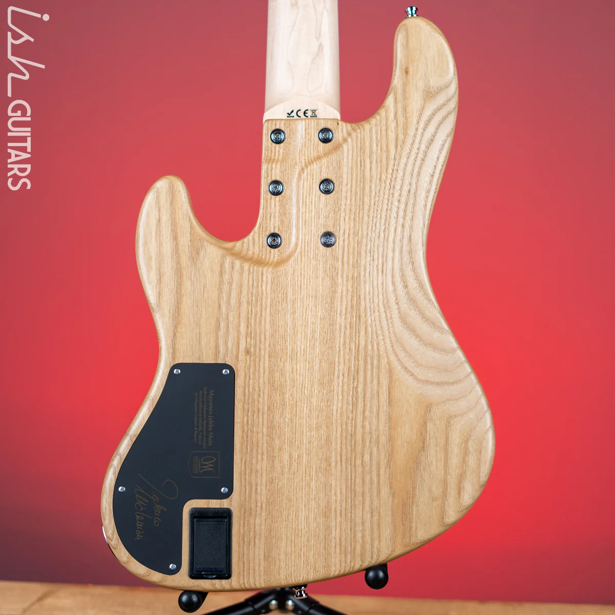 Mayones Jabba MalaMan 5 Federico Malaman Signature Bass Antique Violet Raw - Image 9
