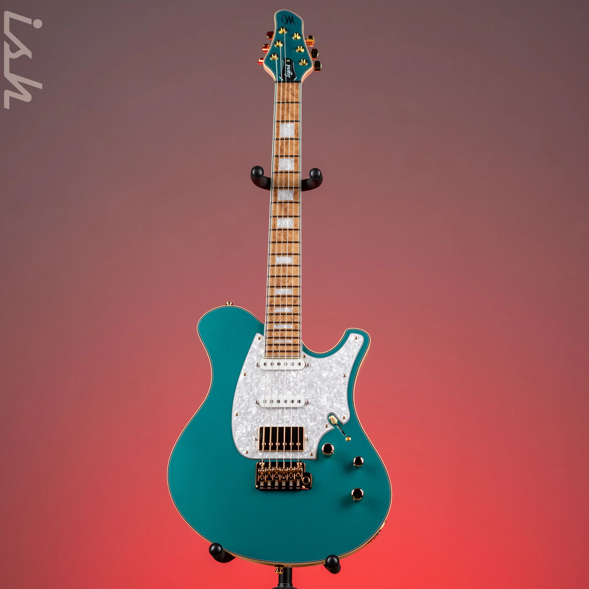 Mayones Legend V22 6 Metallic Sherwood Green NAMM 2024 - Image 2