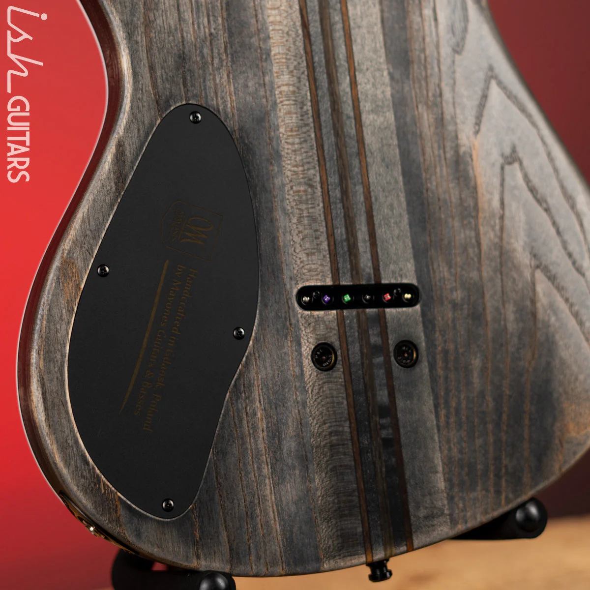 Mayones Regius Core Gothic 6 Bar Antique Black Matte Ash Demo - Image 10