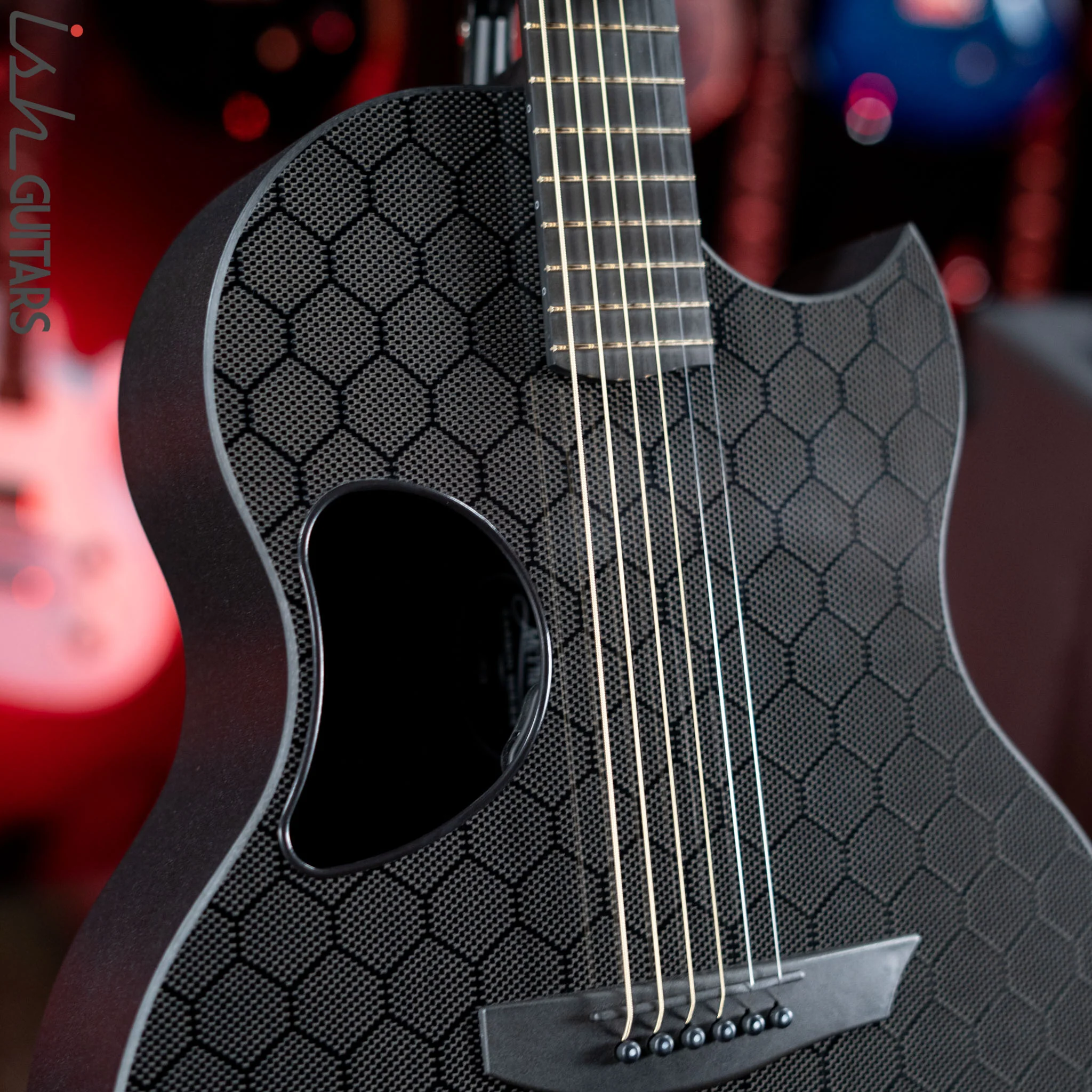 McPherson Carbon Series Sable Honeycomb 510 EVO Carbon Fiber Gold Hardware - Image 3