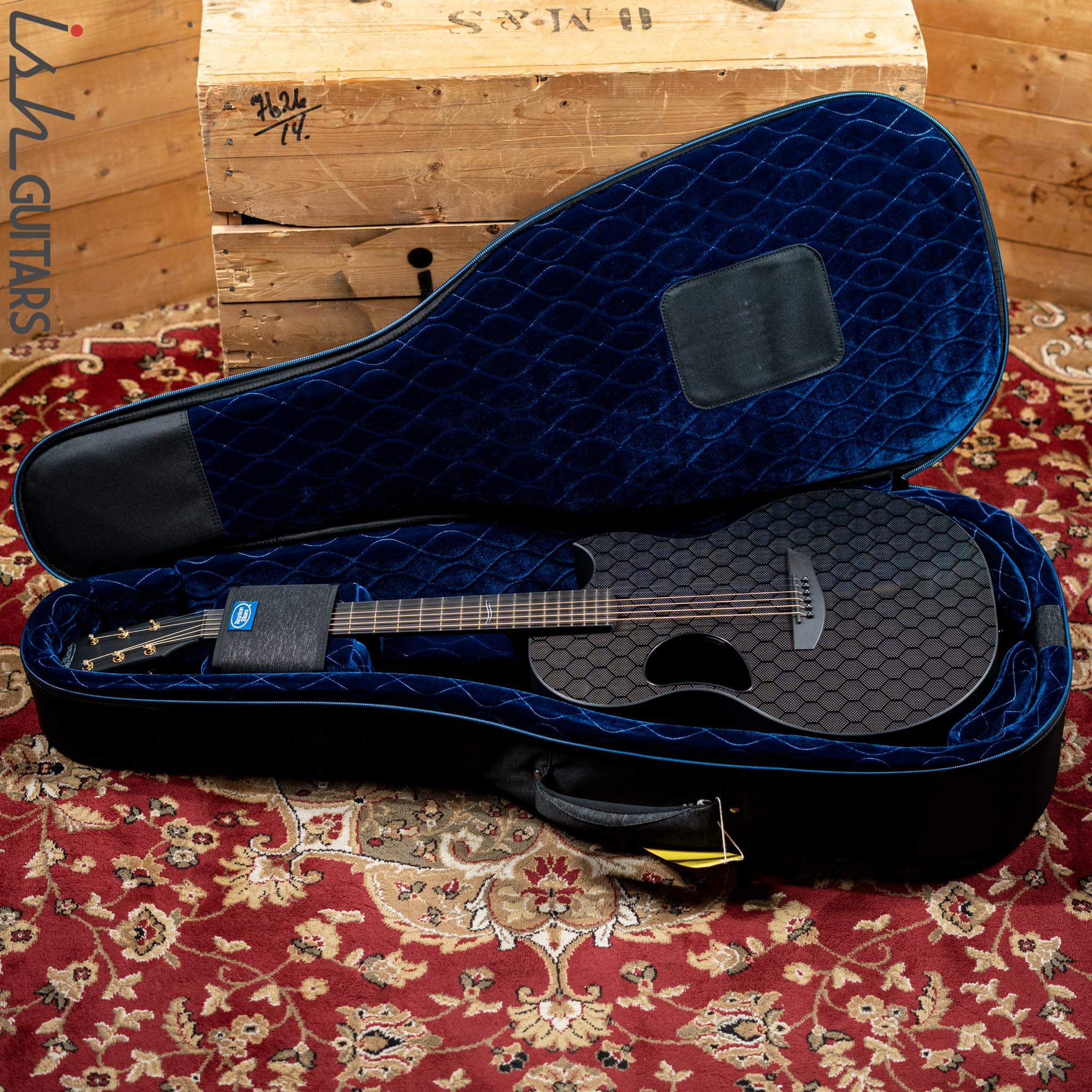 McPherson Carbon Series Sable Honeycomb 510 EVO Carbon Fiber Gold Hardware - Image 13